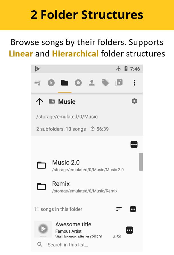 Musicolet Music Player [Free, No ads] 4.2.1 build182 Screenshot 6