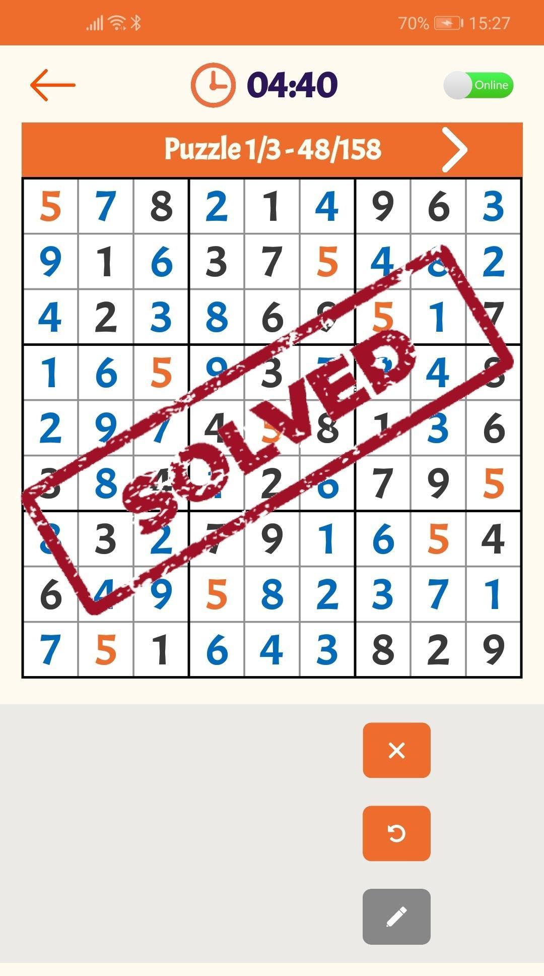 Sudoku Battle : Online multiplayer challenges 2.4 Screenshot 4