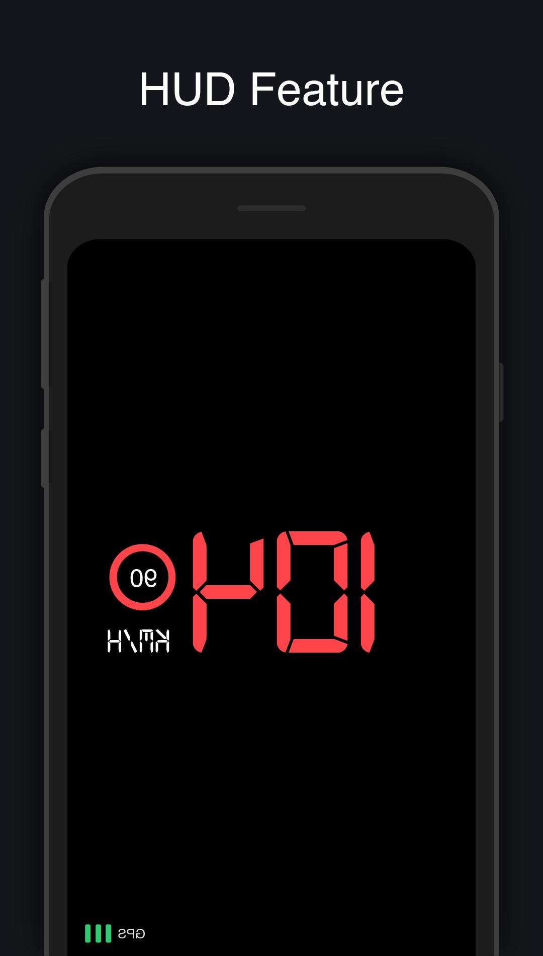 GPS Speedometer: Speed Tracker, HUD, Odometer 8.6 Screenshot 5