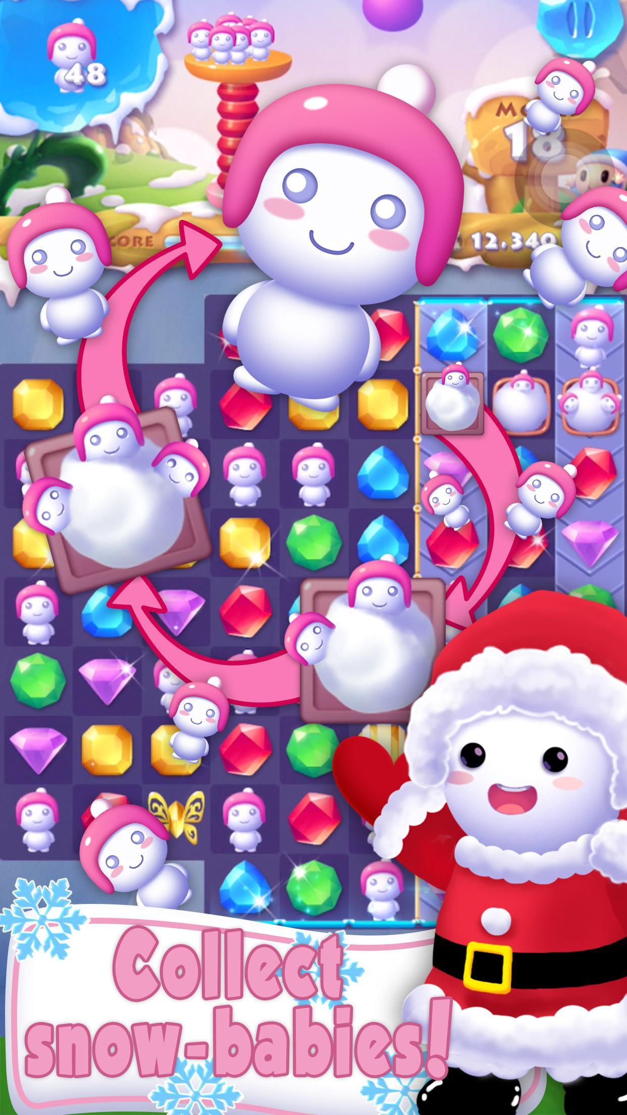 Ice Crush 2020 -A Jewels Puzzle Matching Adventure 3.3.8 Screenshot 3