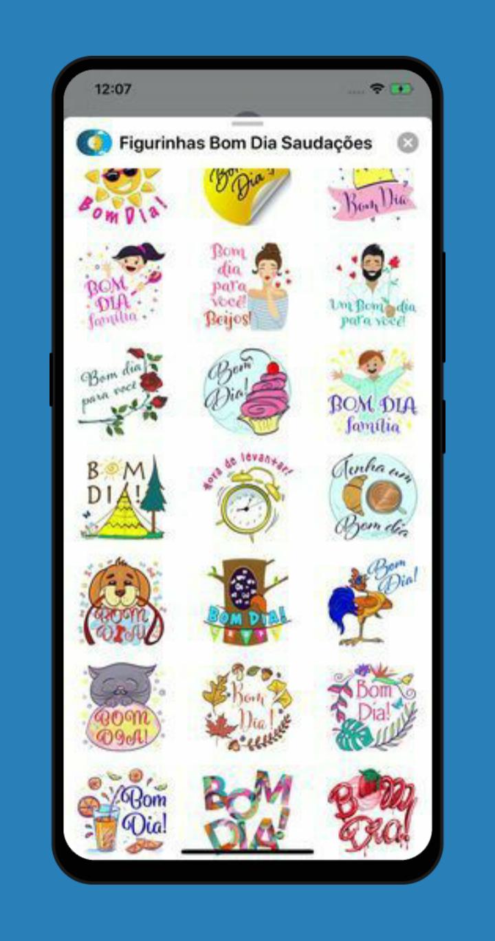 Novos Figurinhas Bom Dia Boa Tarde e Boa Noite 1.0 Screenshot 7