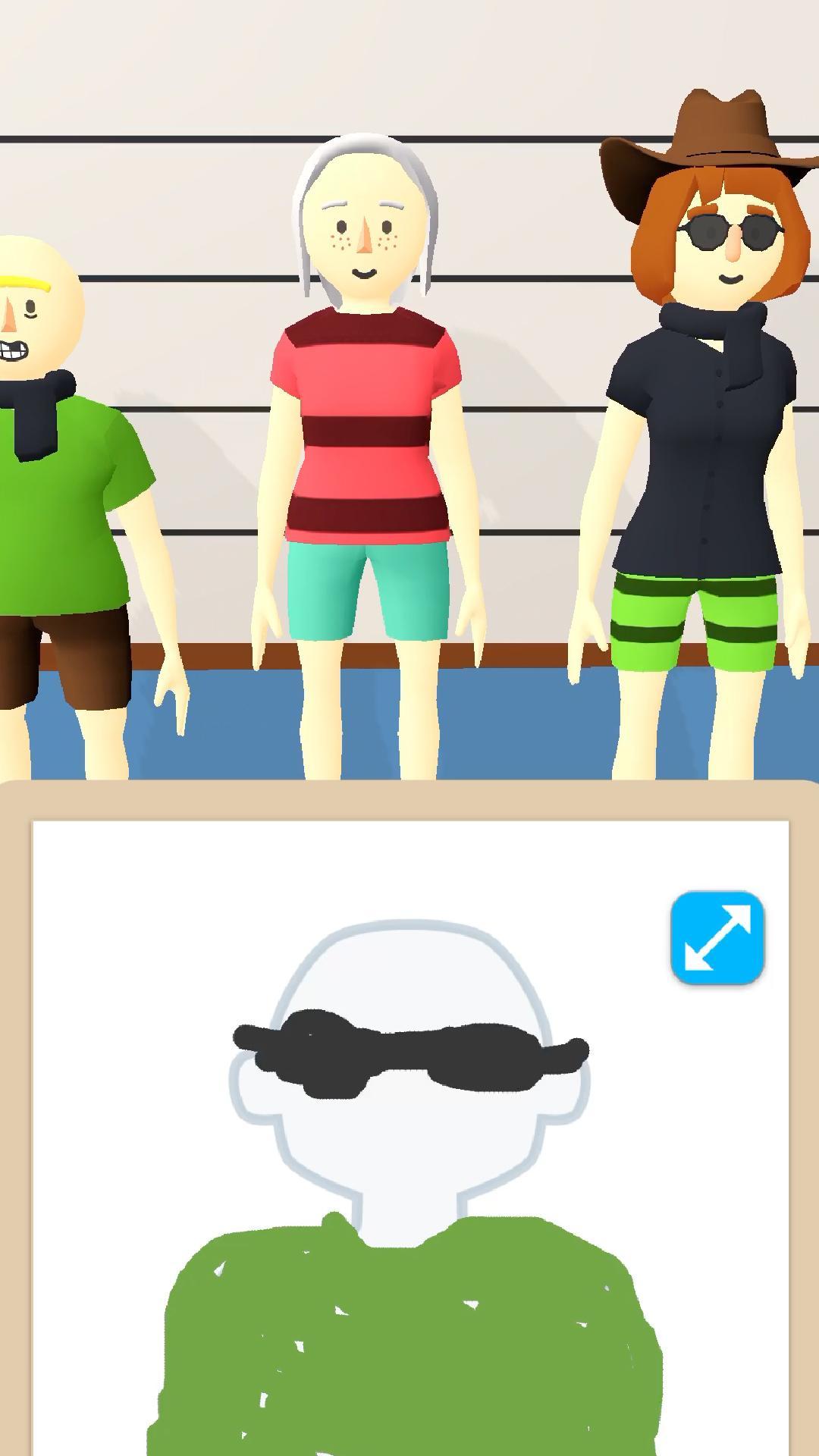 Line Up Draw the Criminal 1.2.0 Screenshot 3
