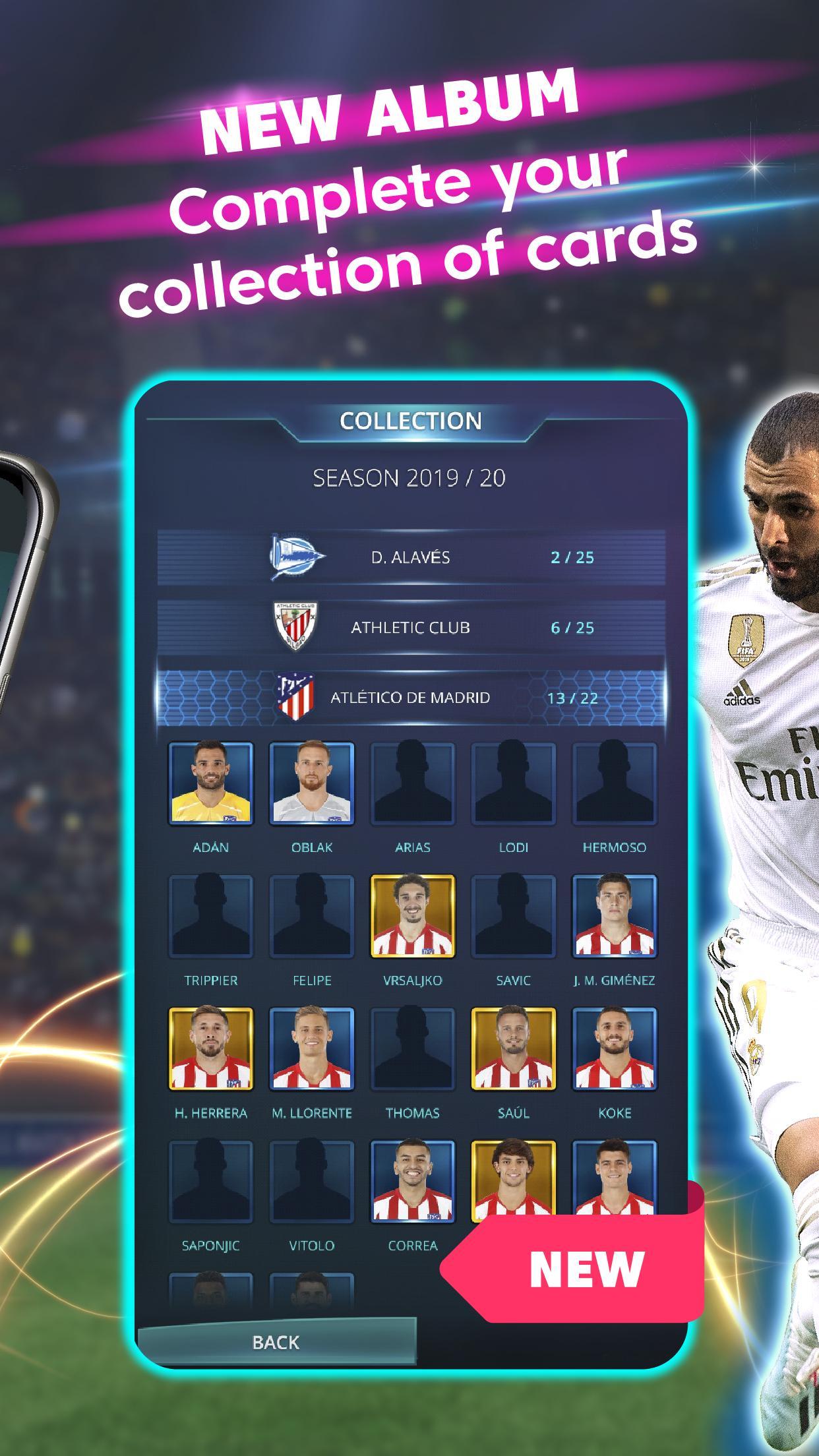 LaLiga Top Cards 2020 - Soccer Card Battle Game 4.1.4 Screenshot 4