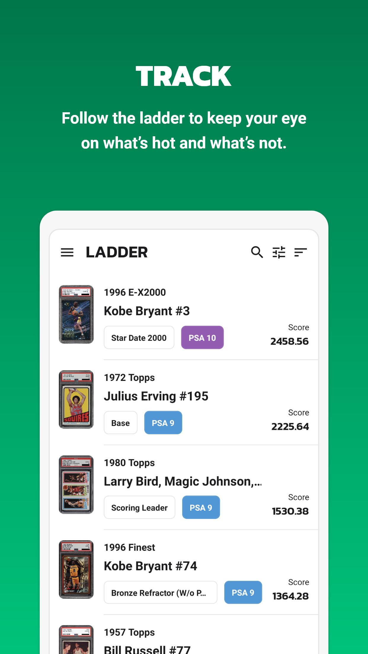 Card Ladder 1.5.1 Screenshot 1