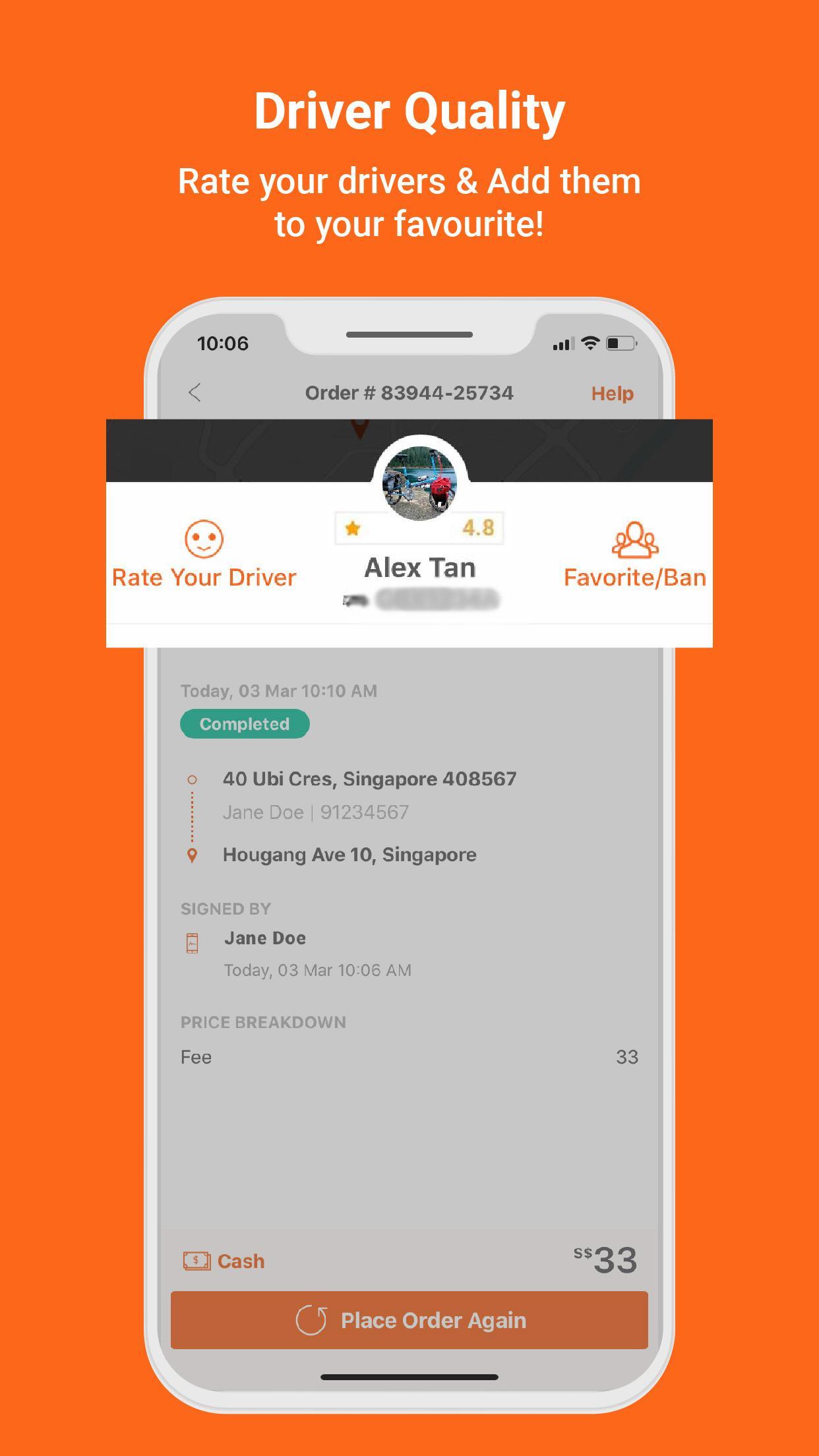 Lalamove 24/7 On-Demand Delivery App 103.4.6 Screenshot 7