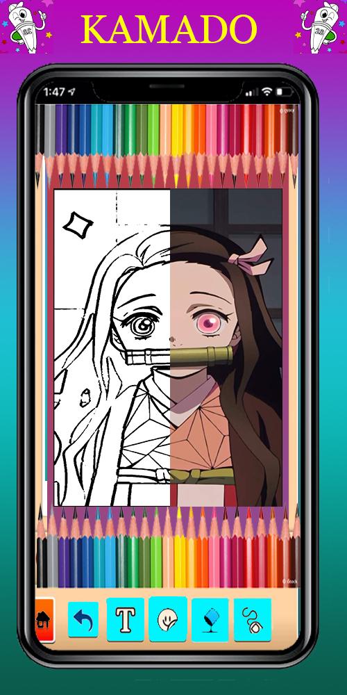 coloring game for Kimetsu no yaiba 1.0 Screenshot 5