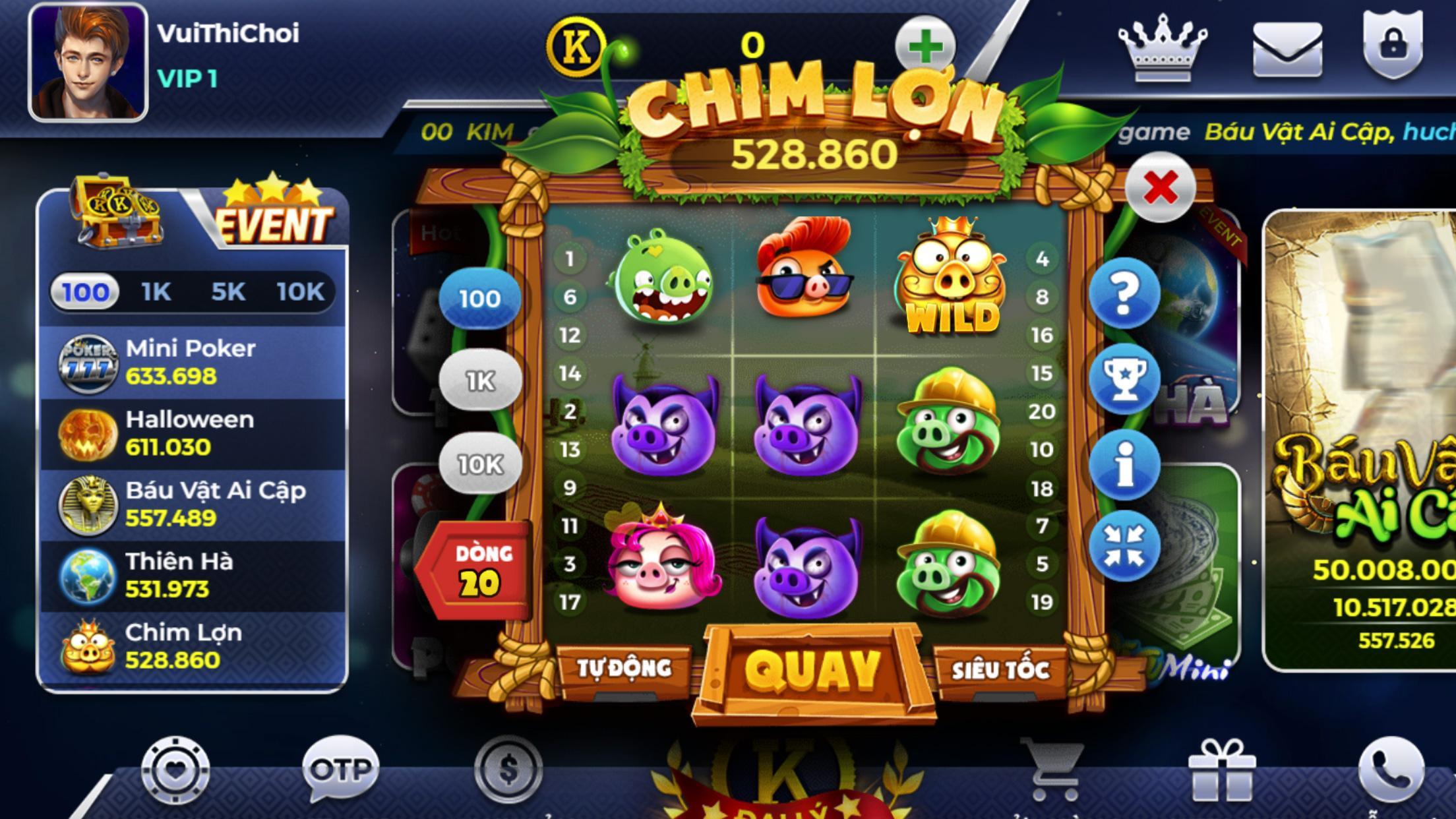 Bạch Kim Club – Sân Chơi Vương Giả 1.0 Screenshot 5