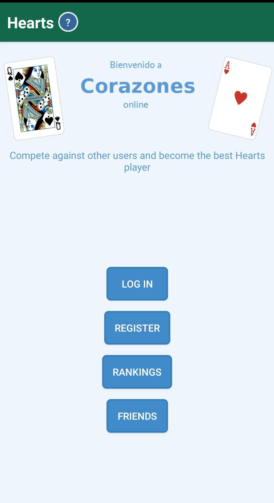 Hearts Online 1.33 Screenshot 1