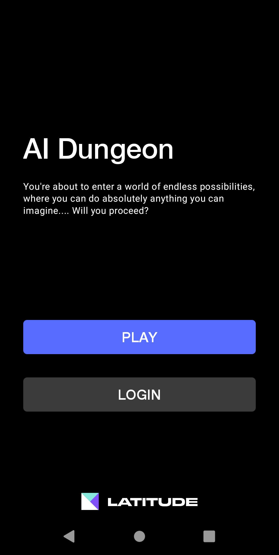 AI Dungeon 1.1.37 Screenshot 1