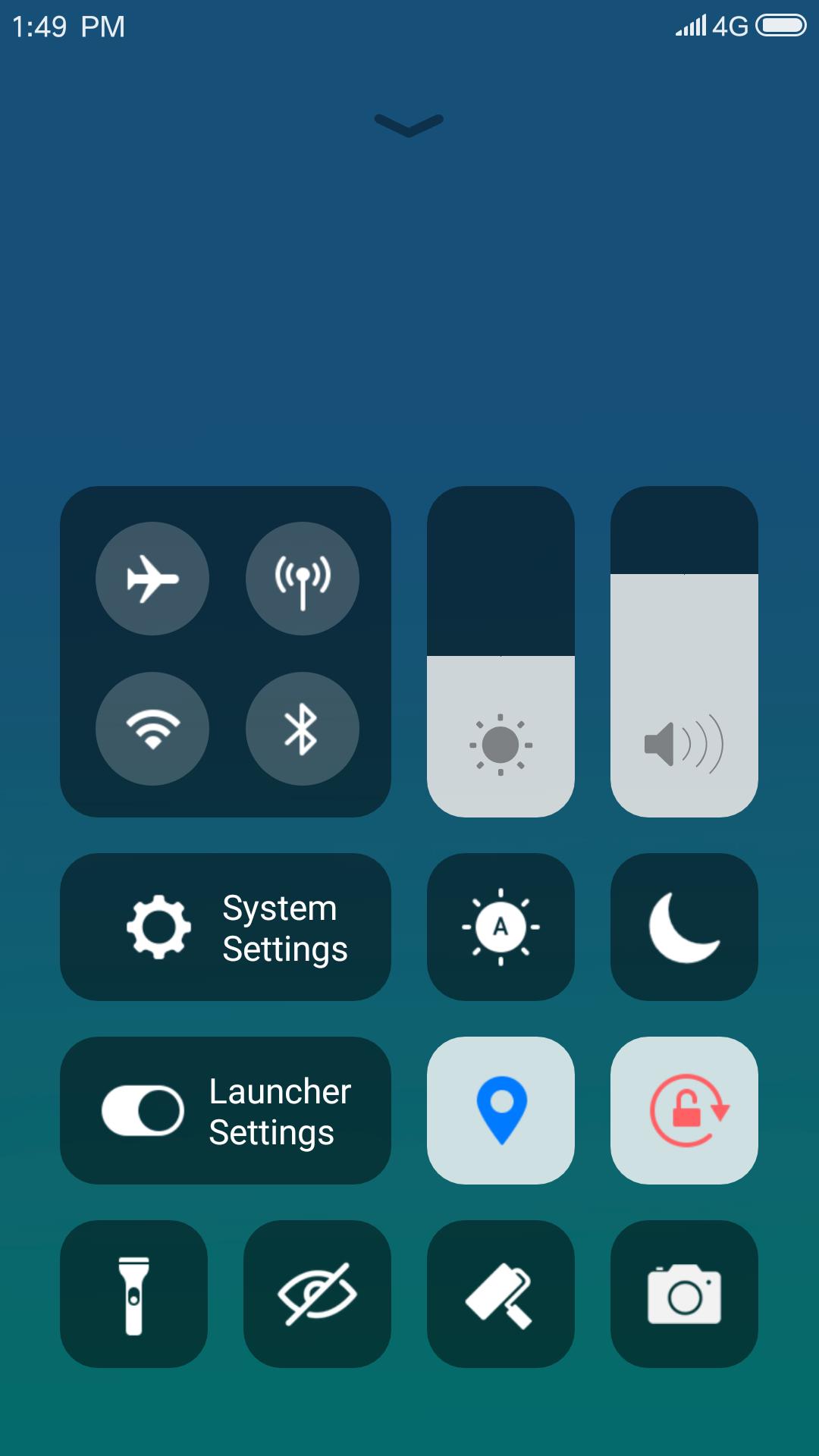 X Launcher With OS13 Style Theme & Control Center 3.1.4 Screenshot 3
