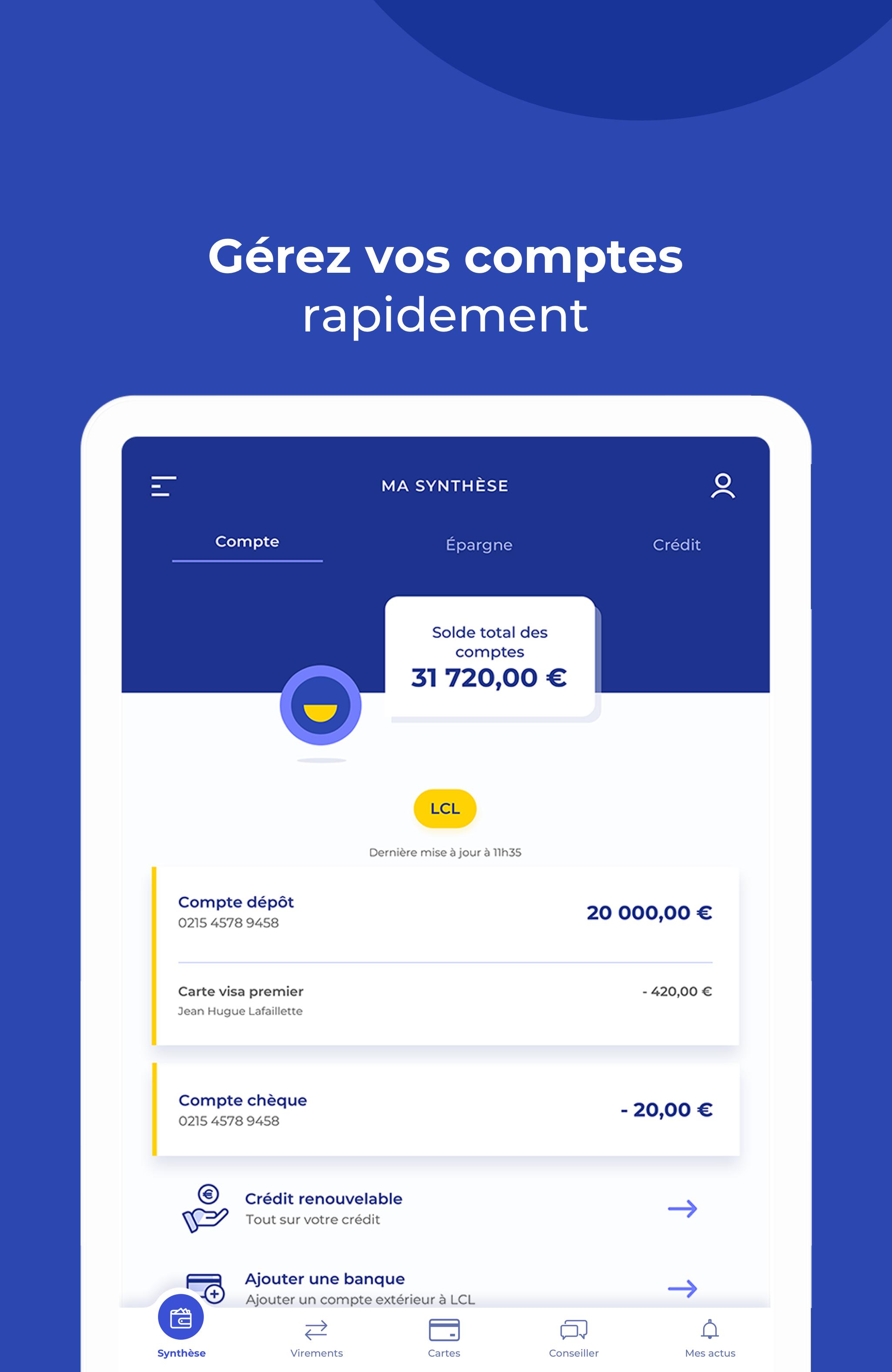 Mes Comptes - LCL 5.2.0 Screenshot 11
