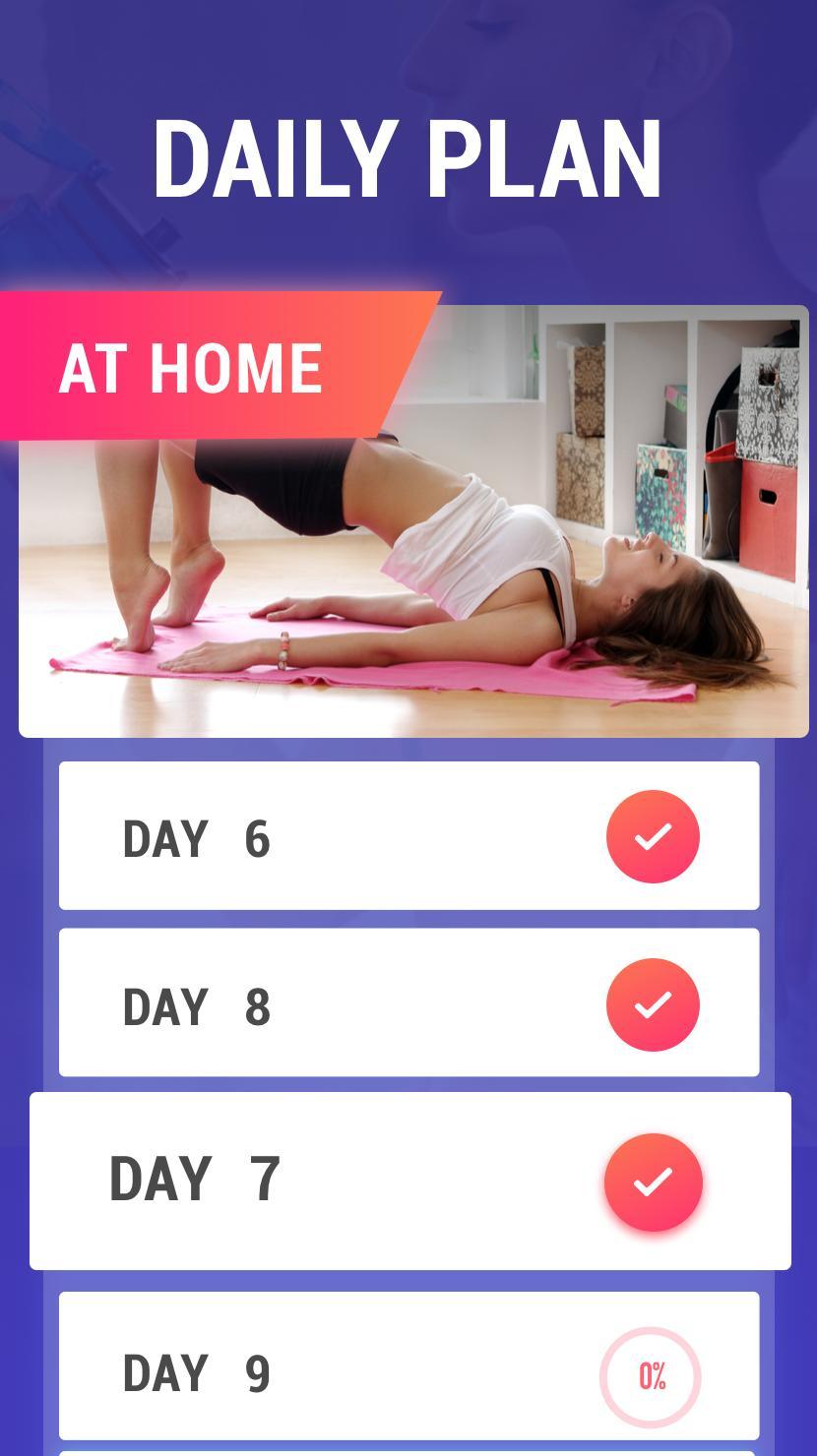 Lose Belly Fat at Home - Lose Weight Flat Stomach 1.3.5 Screenshot 2