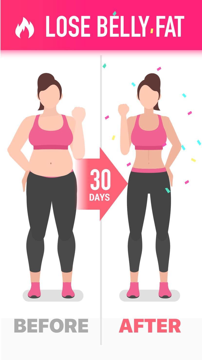 Lose Belly Fat at Home - Lose Weight Flat Stomach 1.3.5 Screenshot 7