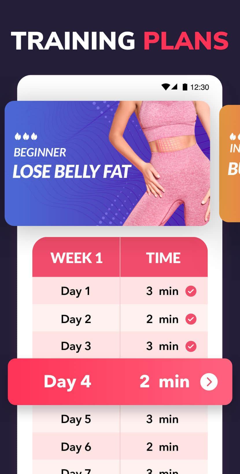 Lose Weight App for Women Workout at Home 1.0.22 Screenshot 3