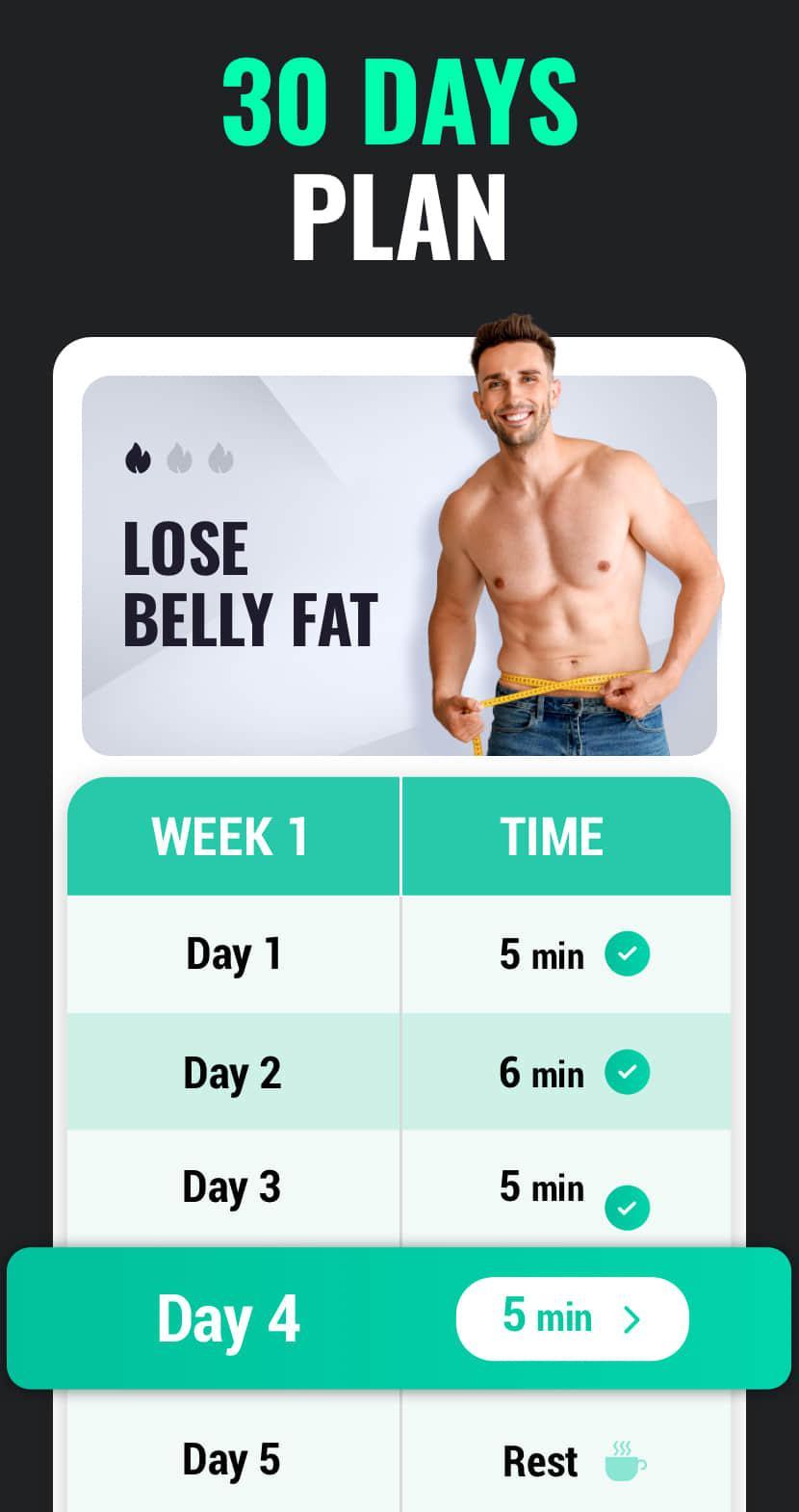 Lose Weight App for Men Weight Loss in 30 Days 1.0.26 Screenshot 2