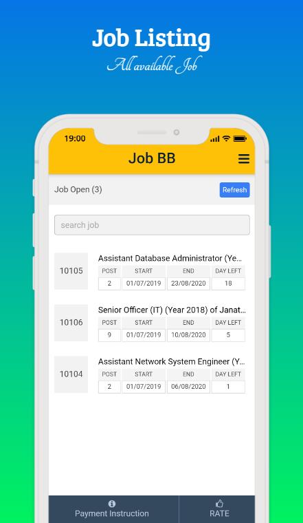 Job BB 1.0.7 Screenshot 1