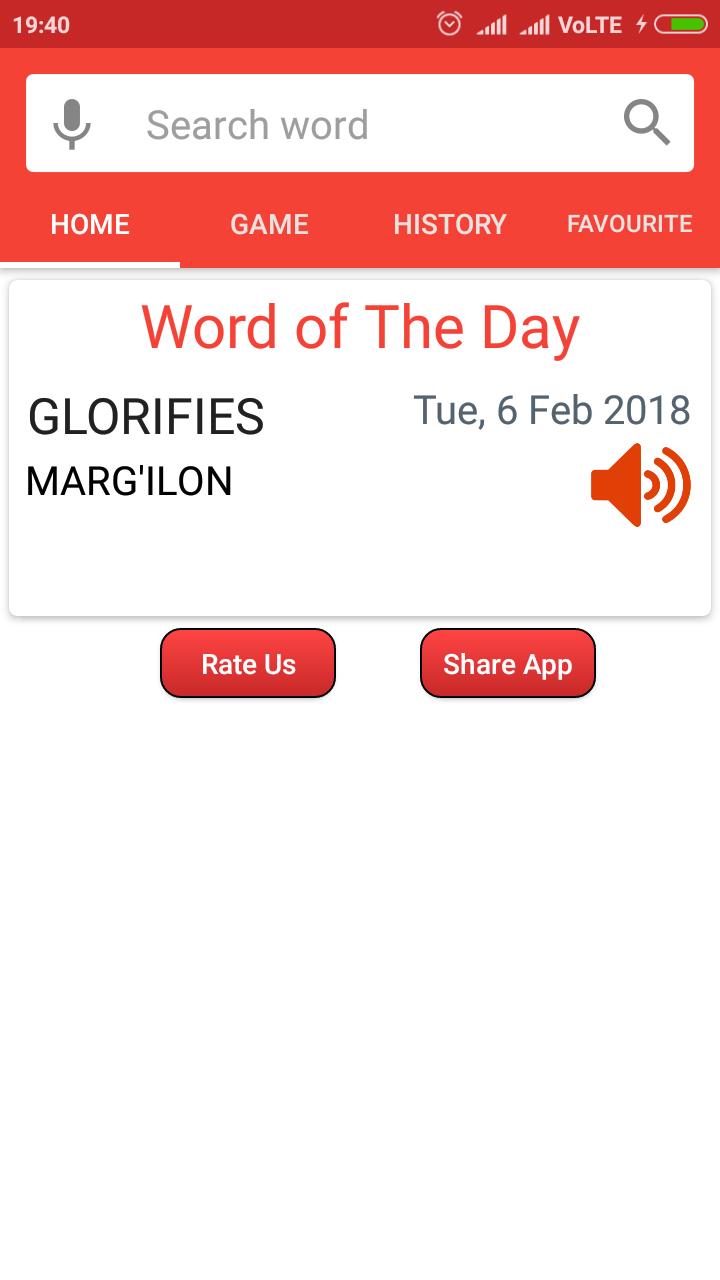 English To Azerbaijani Dictionary 1.37.0 Screenshot 2