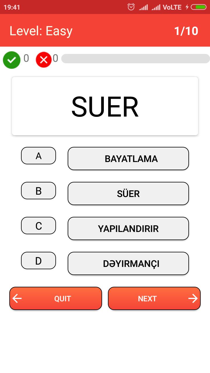 English To Azerbaijani Dictionary 1.37.0 Screenshot 5