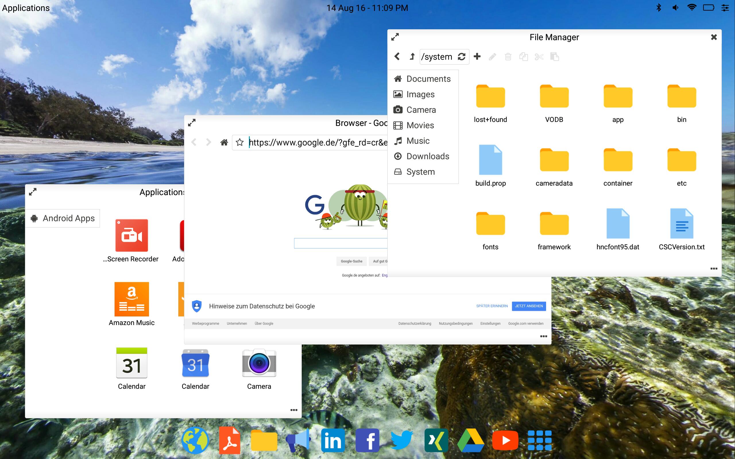 Leena Desktop UI (Multiwindow) 0.4.2 Screenshot 9