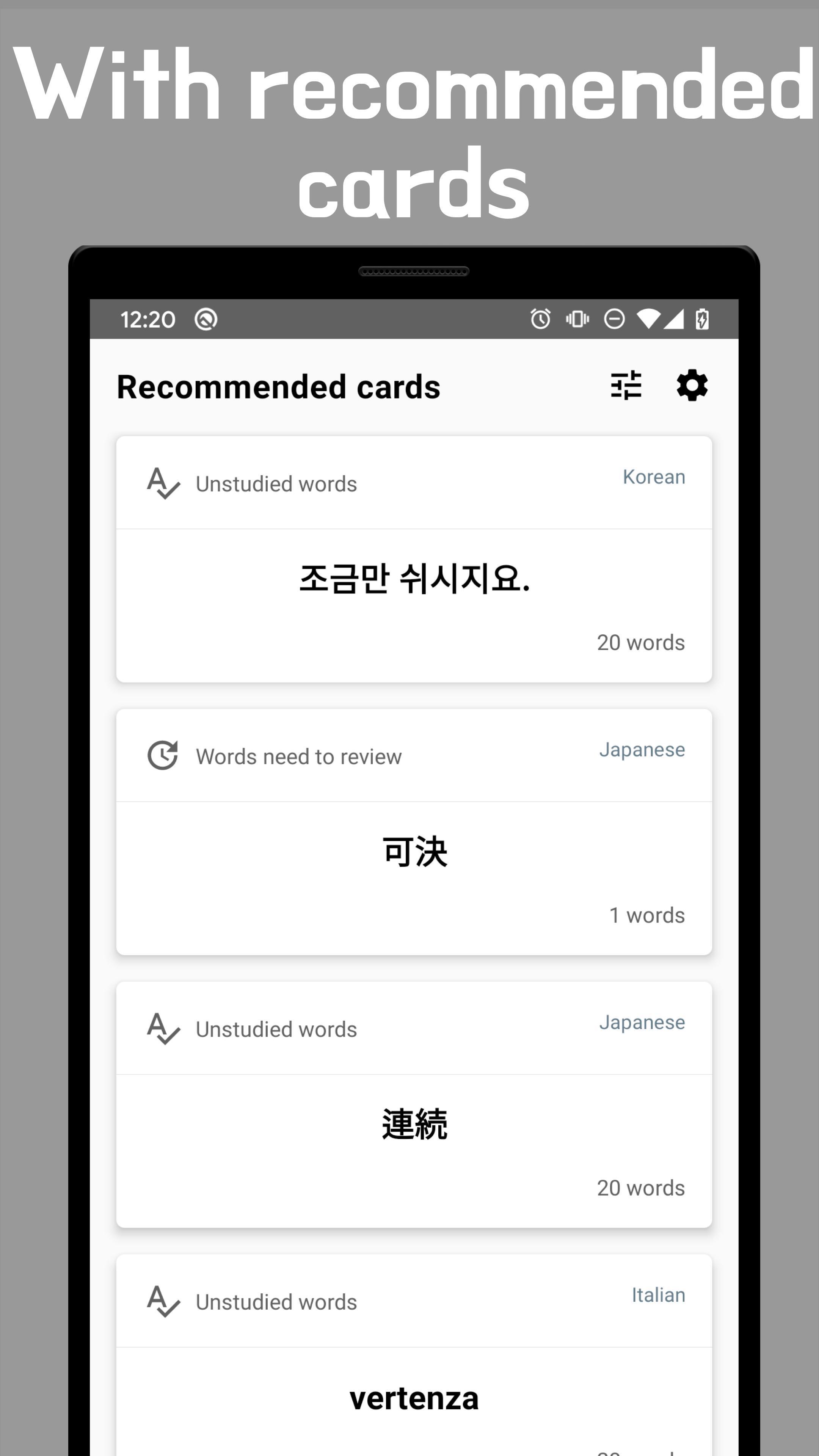 Cloudy wordbook widget 5.9.0 Screenshot 4