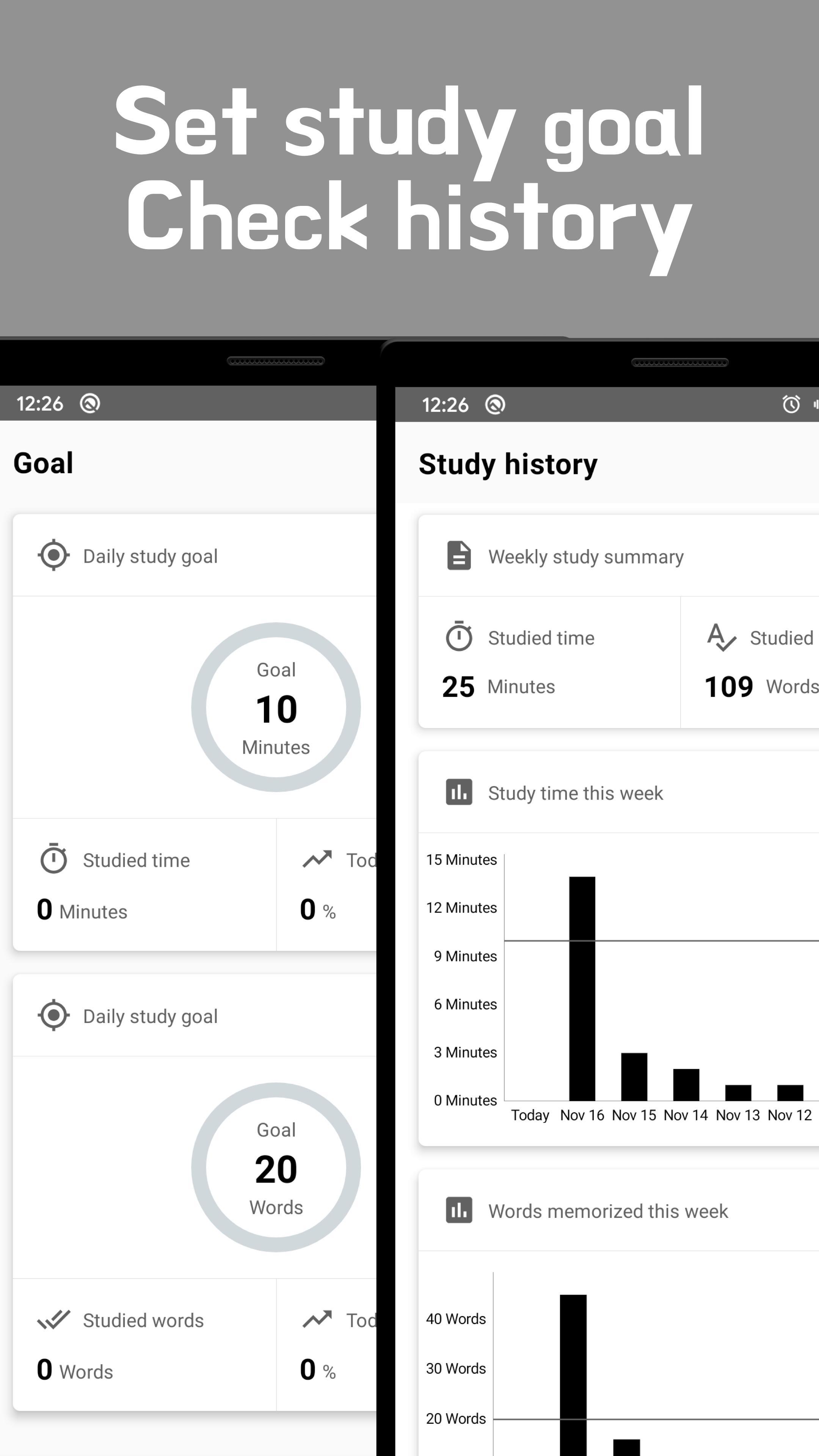 Cloudy wordbook widget 5.9.0 Screenshot 7