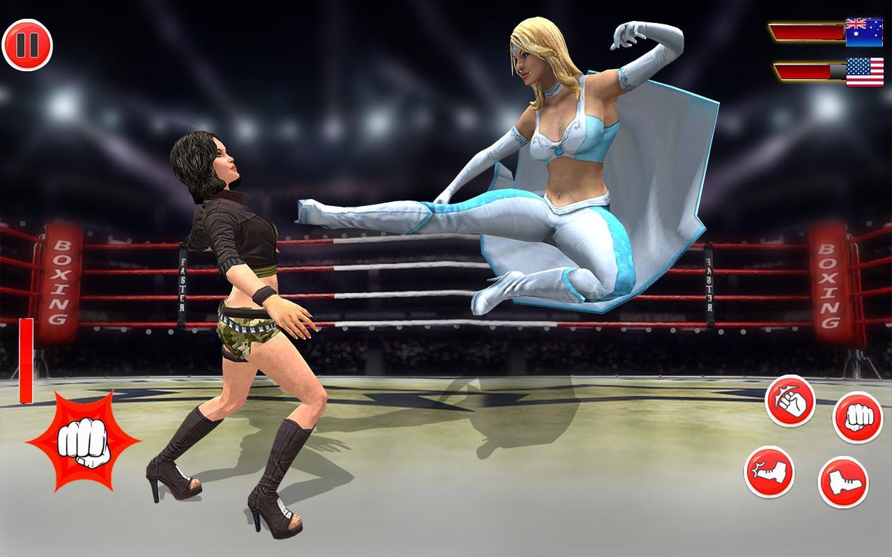 Superstar Girl Wrestling Ring Fight Mania 2019 1.14 Screenshot 9