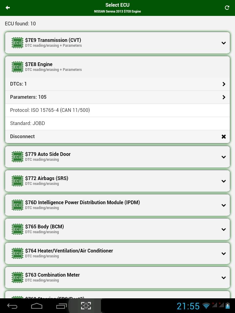 MotorData OBD Car Diagnostics. ELM OBD2 scanner 1.20.12.781 Screenshot 20
