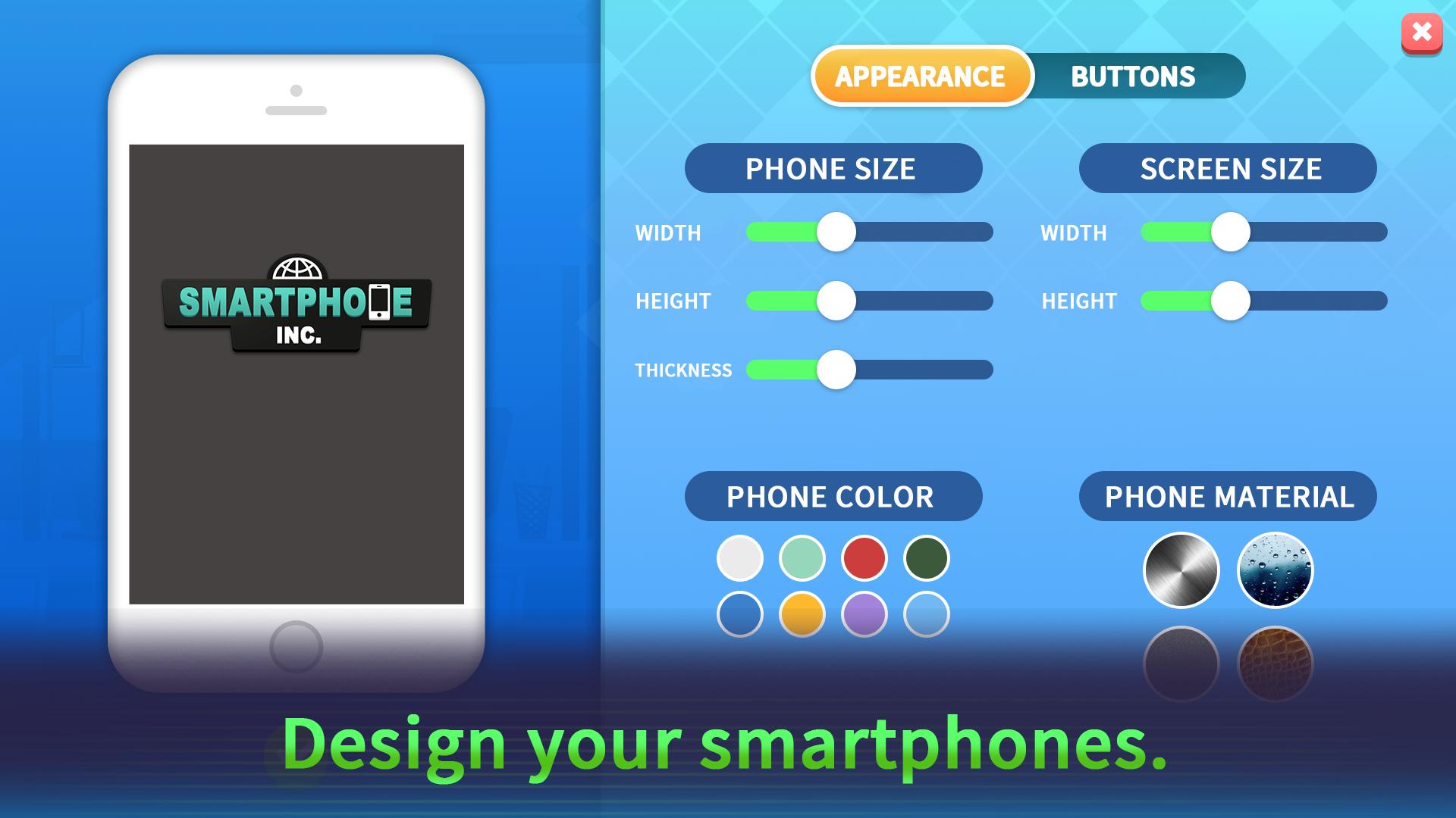 Smartphone Inc-Mobile Phone Designer 1.0.1 Screenshot 1