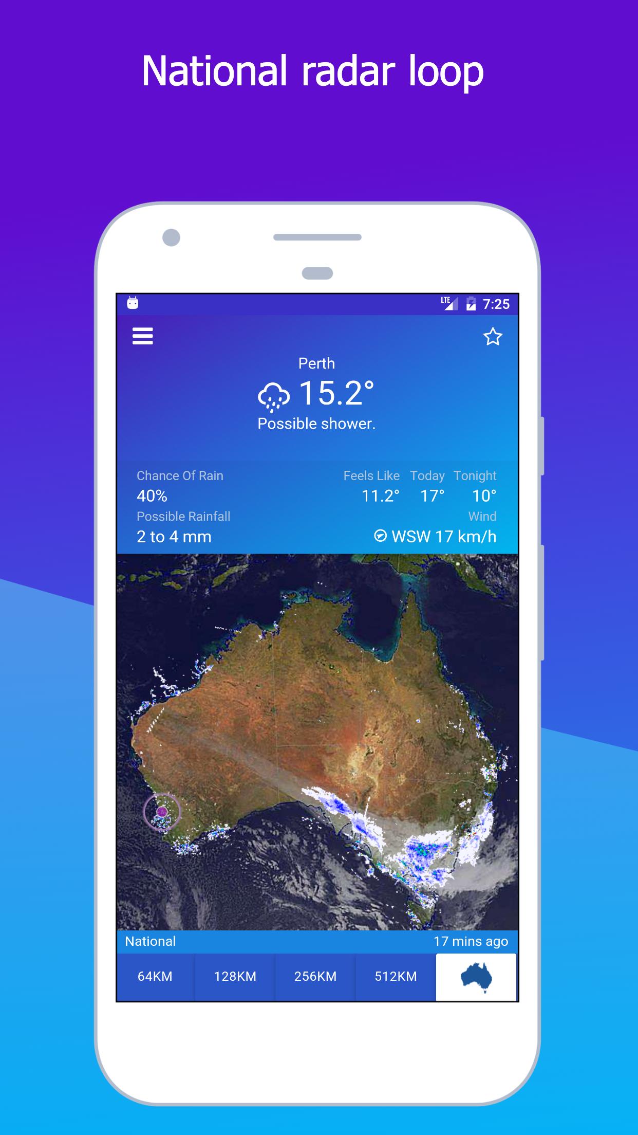 AUS Rain Radar Bom Radar and Weather App 4.3.5 Screenshot 3