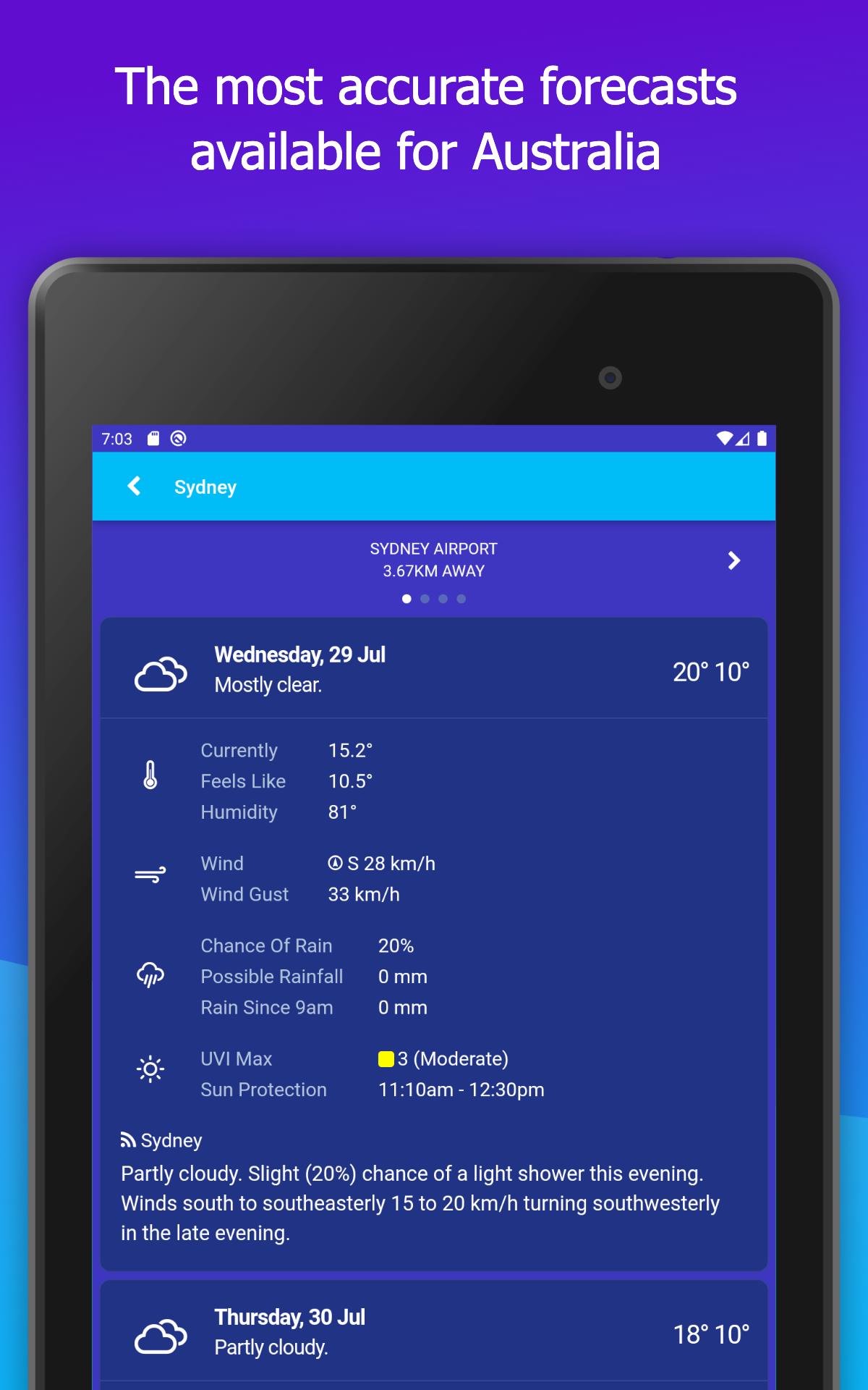 AUS Rain Radar Bom Radar and Weather App 4.3.5 Screenshot 7