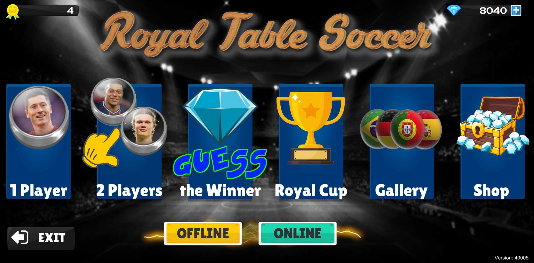 Royal Table Soccer 2 screenshot