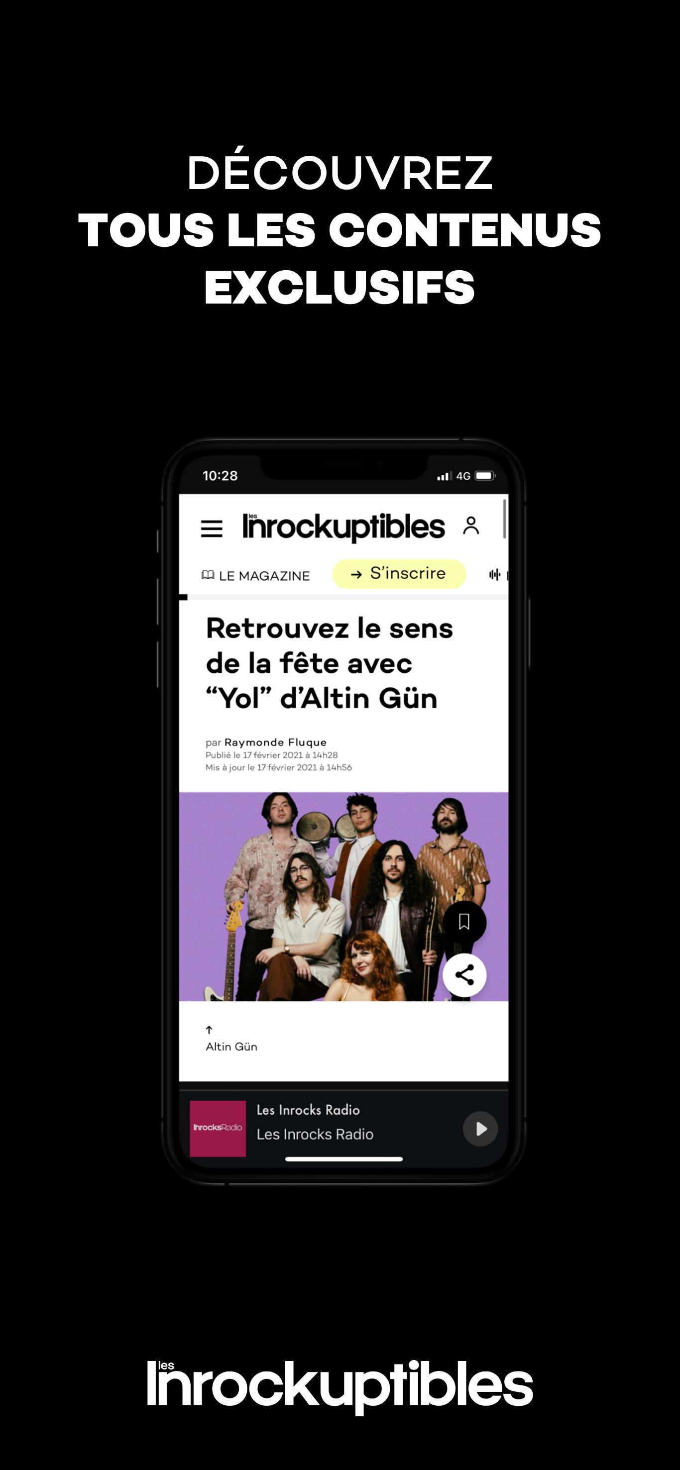 Les Inrockuptibles - playlists, articles et vidéos 6.4.3 Screenshot 13