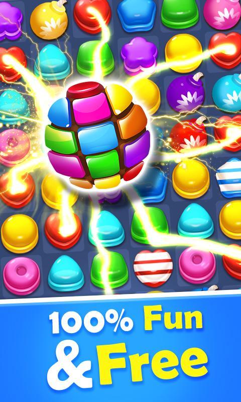 Sweet Candy Mania Free Match 3 Puzzle Game 1.4.3 Screenshot 1