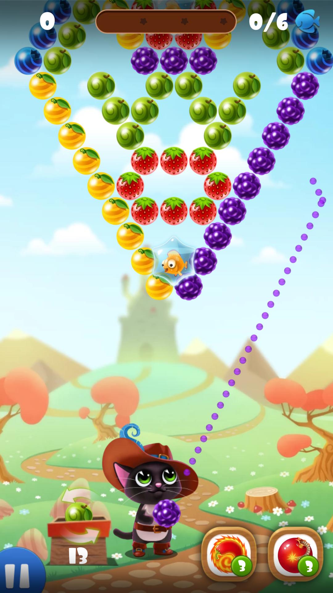 Fruity Cat bubble shooter 1.62 Screenshot 1