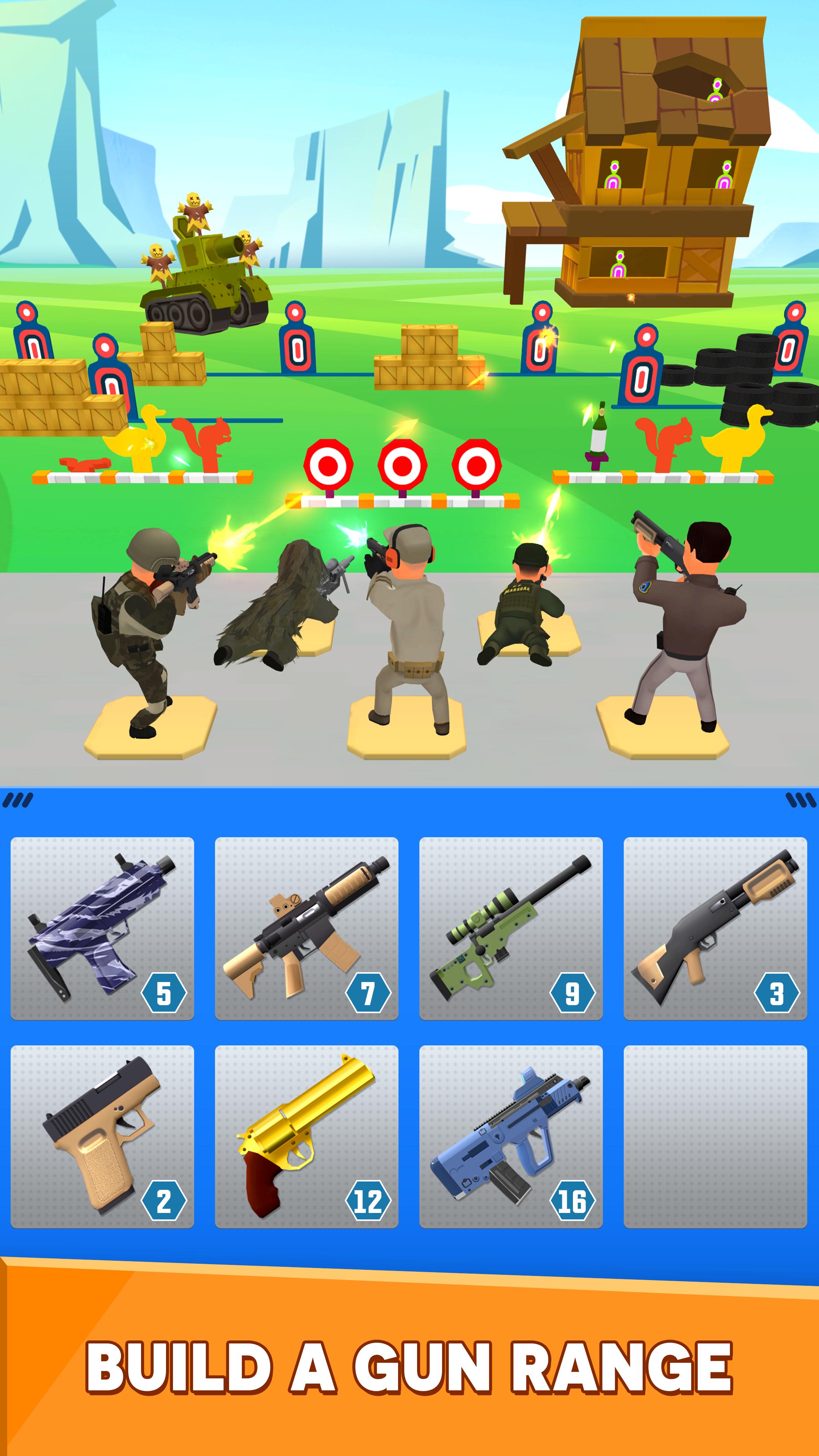 Gun Range: Idle Shooter 1.11 Screenshot 1
