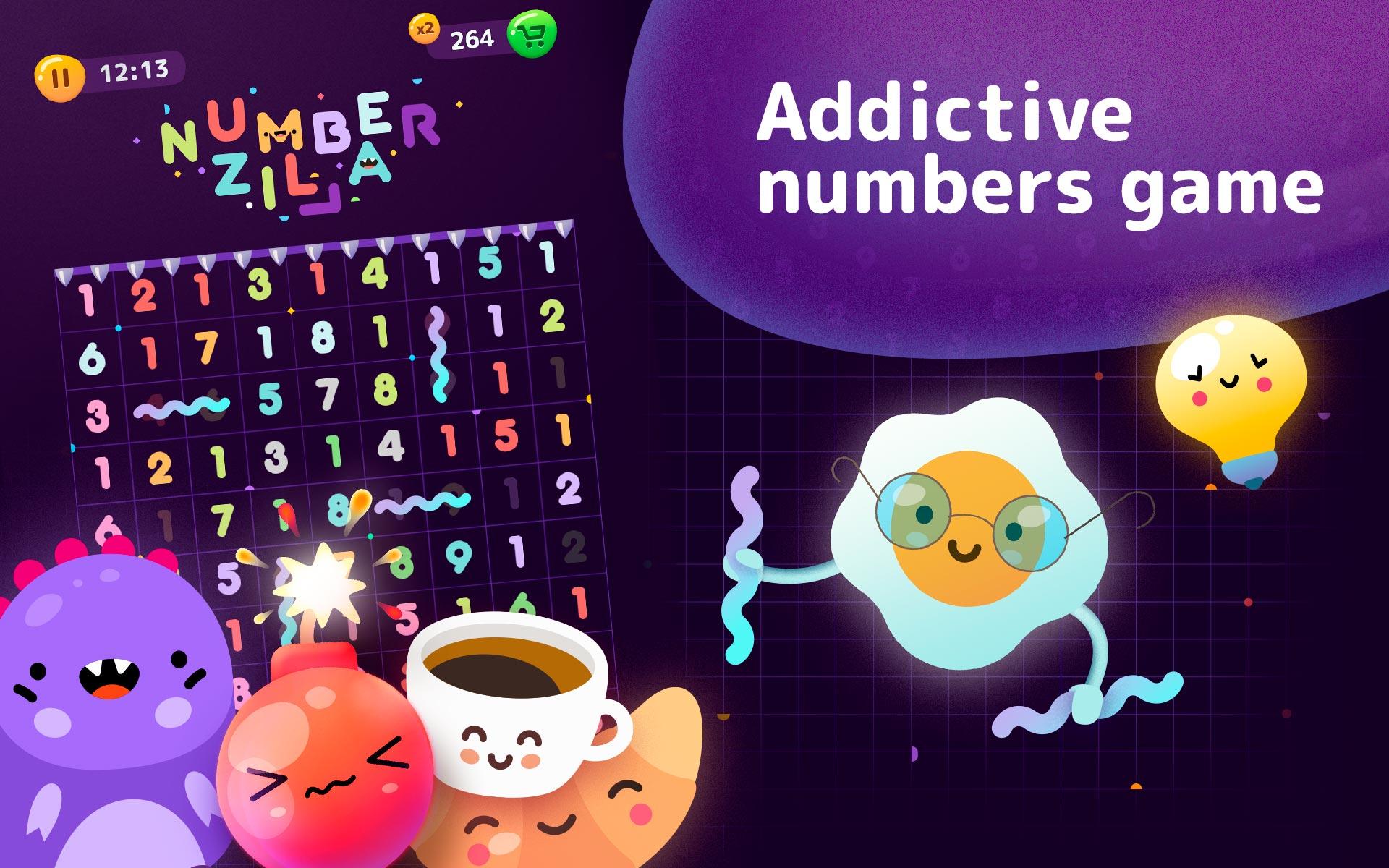 Numberzilla Number Puzzle | Board Game 3.9.0.0 Screenshot 12