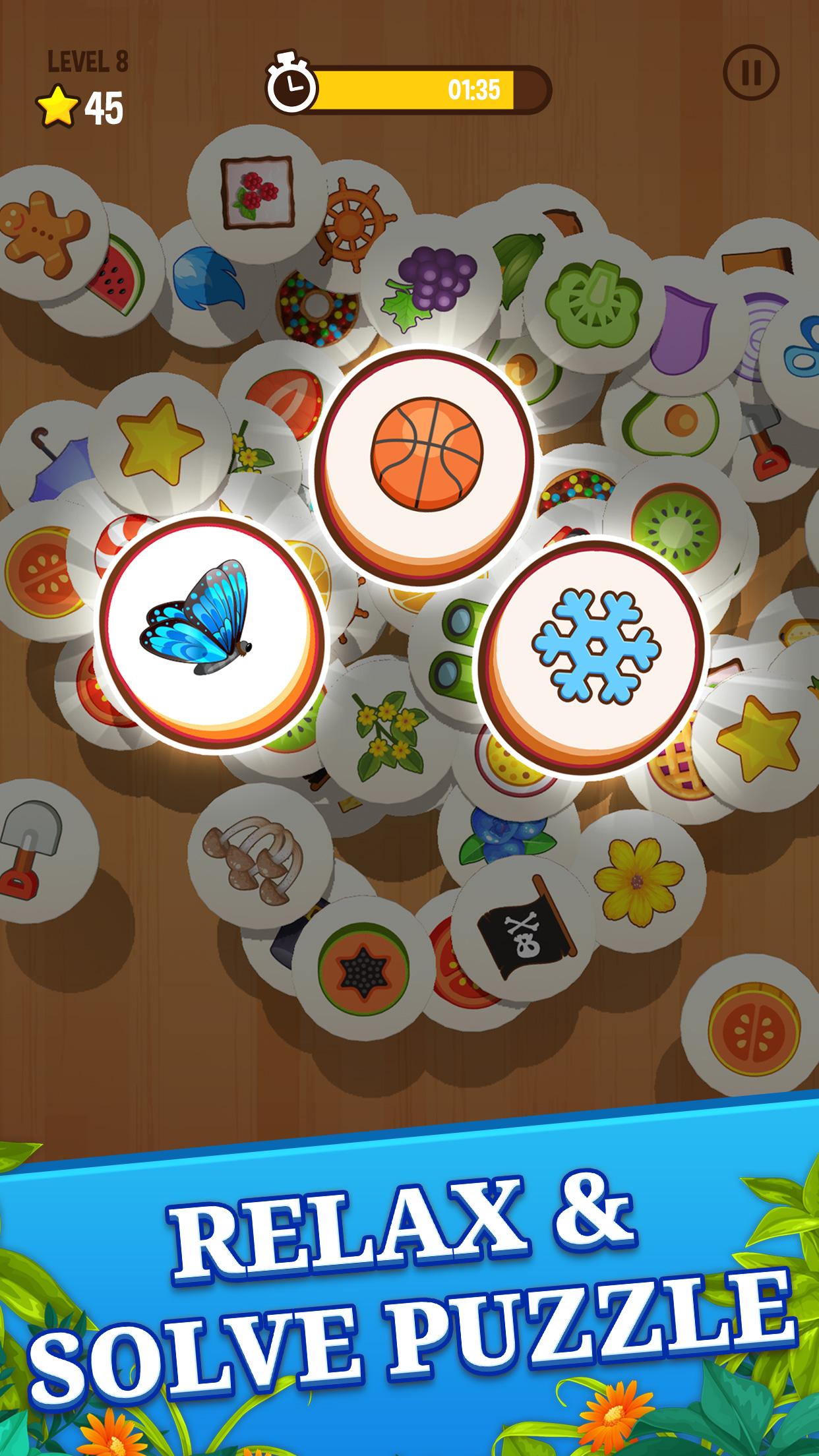Tile Pair 3D Tile Connect Puzzle & Match Brain 1.0.3 Screenshot 4
