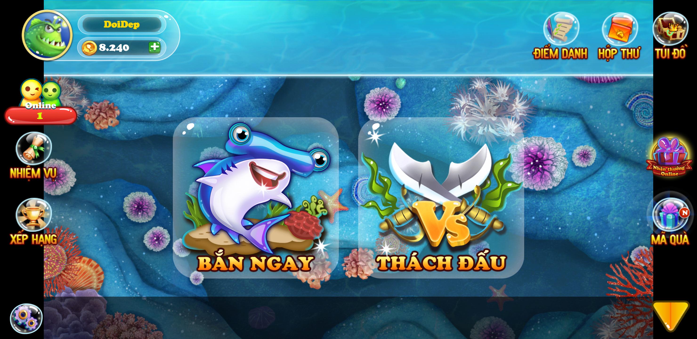 Bắn Cá Vui Vẻ 1.0 Screenshot 1