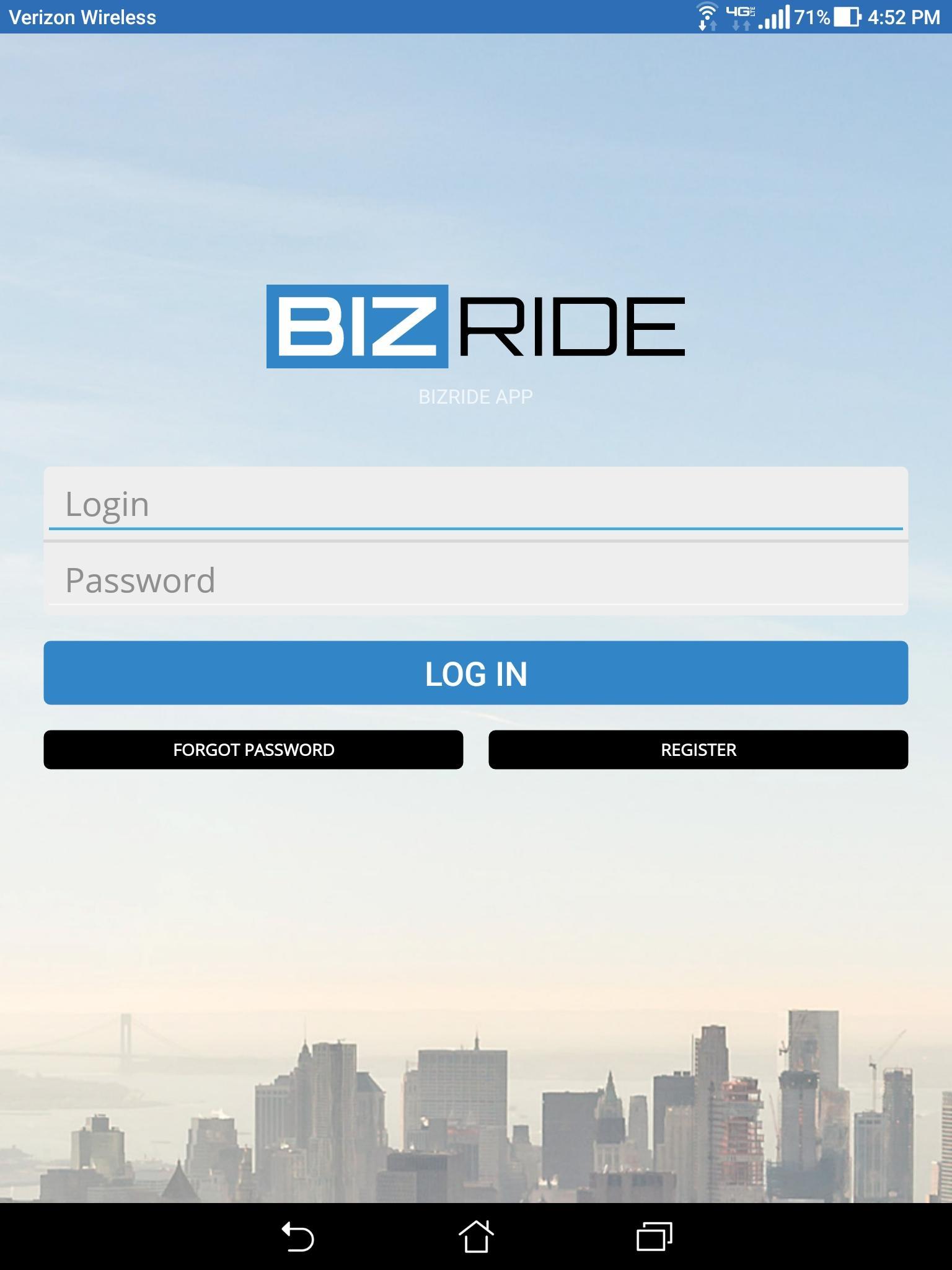 BizRide 1.14.09.0050 Screenshot 5