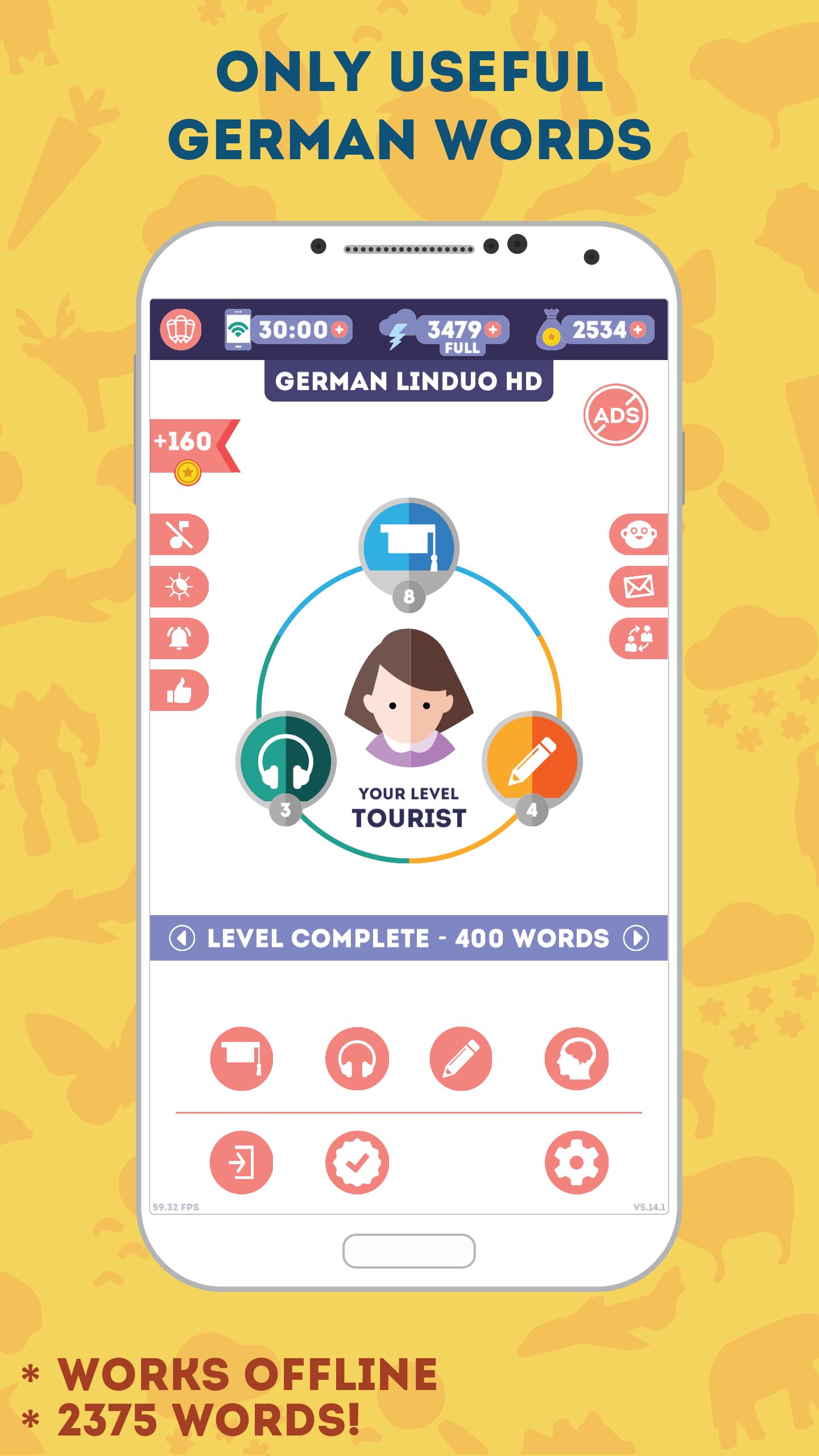 German for Beginners: LinDuo HD 5.17.1 Screenshot 2