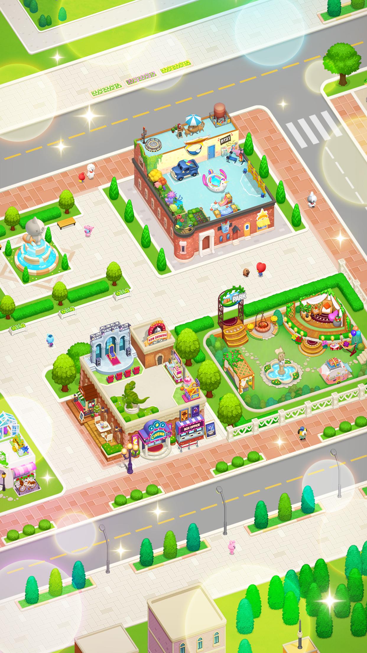 LINE HELLO BT21- Cute bubble-shooting puzzle game! 2.0.3 Screenshot 6