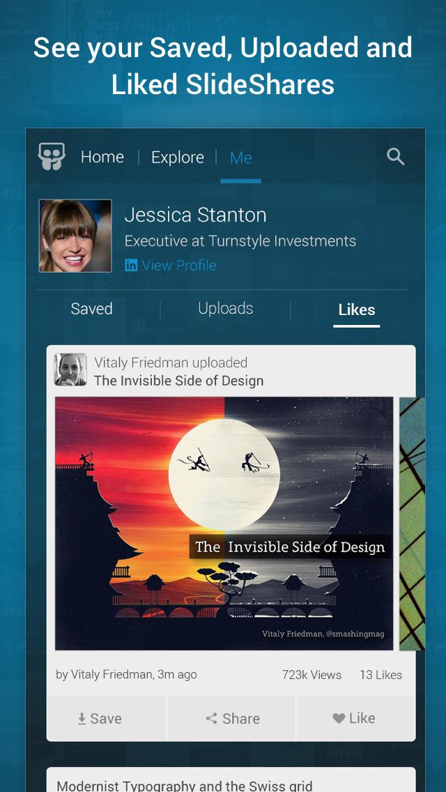 LinkedIn SlideShare 1.6.8 Screenshot 6