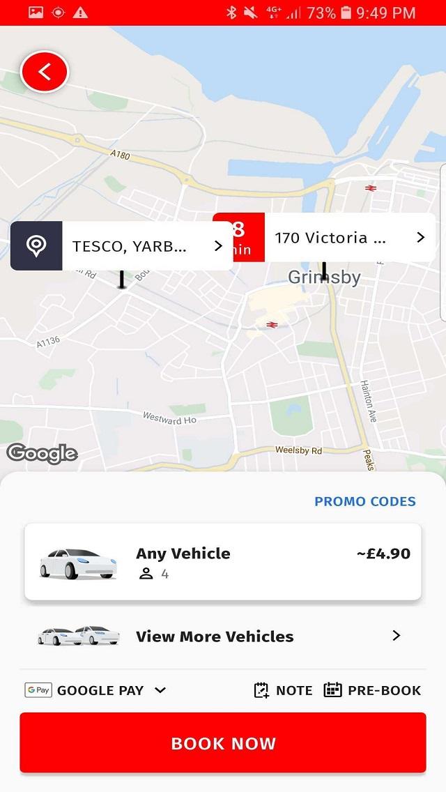 Links Taxis Grimsby 4.8.0 Screenshot 3