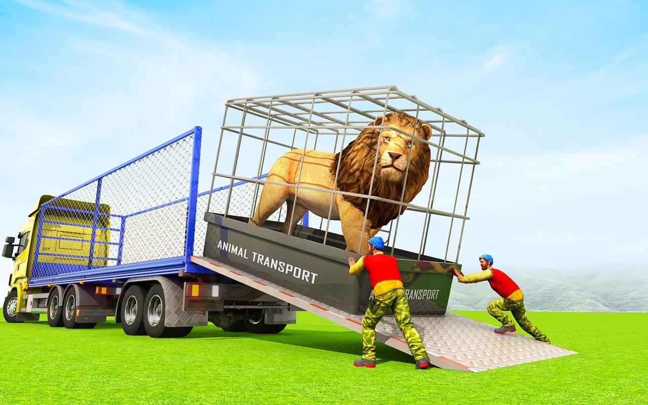 Safari Animals Transport Truck Wild Simulator 1.1.0 Screenshot 1