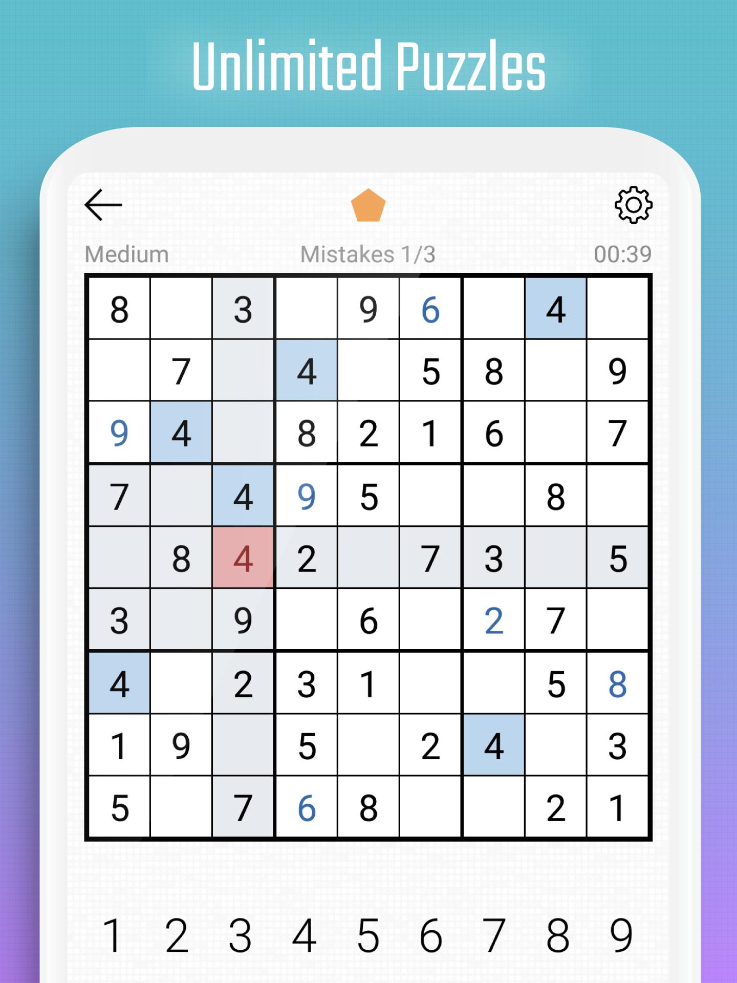 Sudoku Free - Classic Logic Puzzle Game 4.1 Screenshot 10