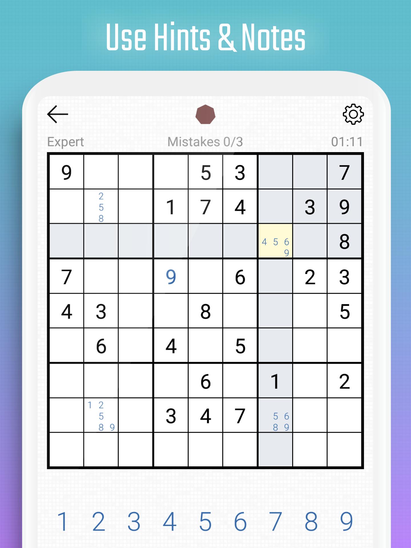 Sudoku Free - Classic Logic Puzzle Game 4.1 Screenshot 14