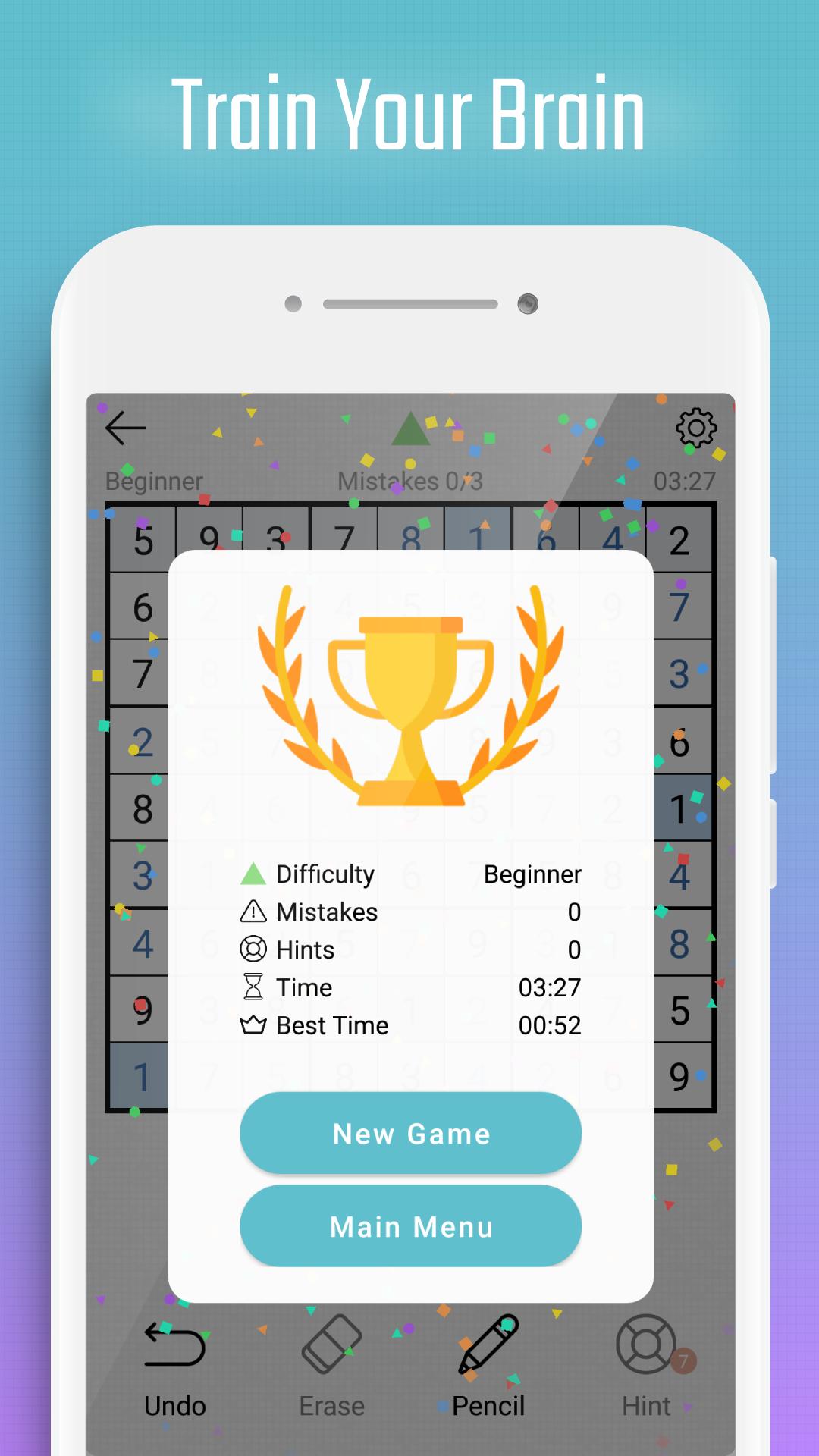 Sudoku Free - Classic Logic Puzzle Game 4.1 Screenshot 4