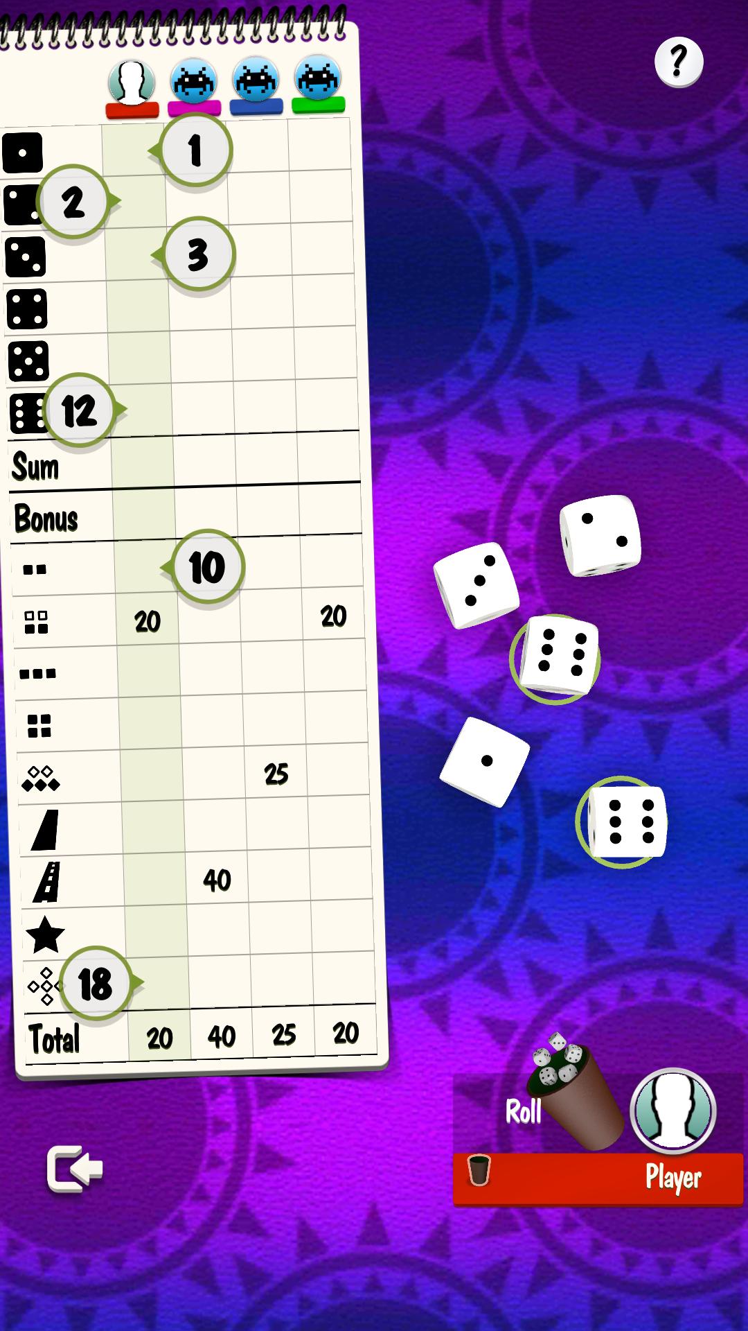 Yatzy Offline and Online - free dice game 3.3.4 Screenshot 2