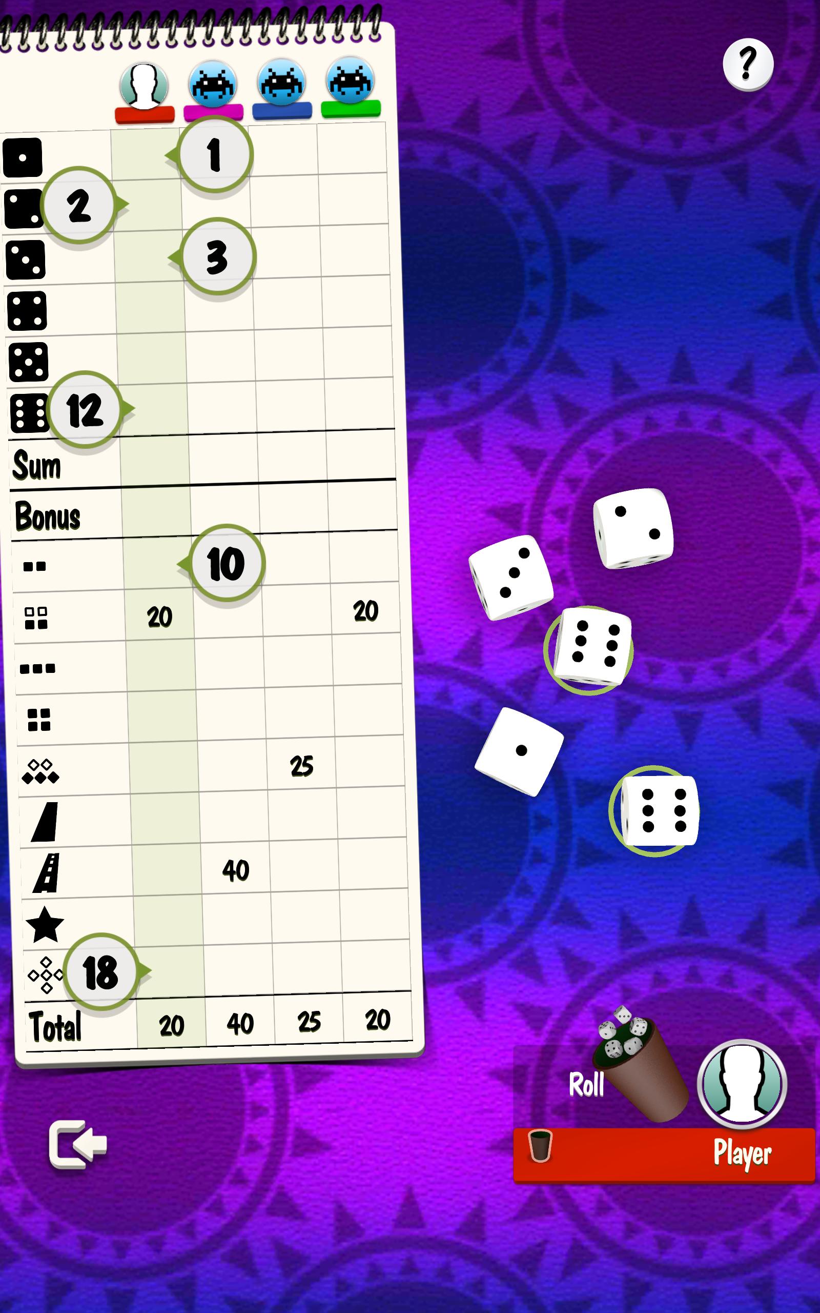 Yatzy Offline and Online - free dice game 3.3.4 Screenshot 9