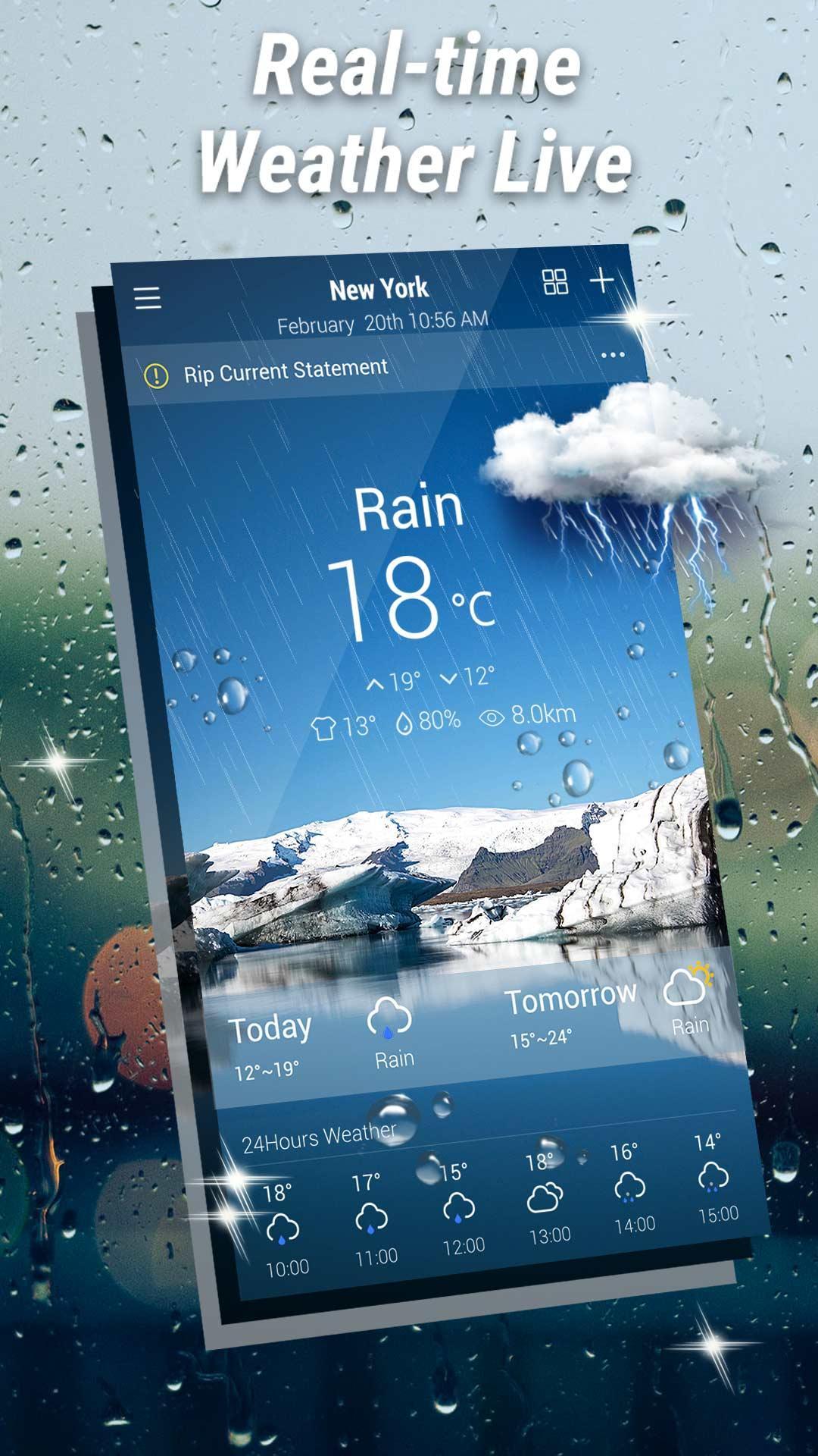 Weather Forecast - Weather Radar & Weather Live 1.5.0 Screenshot 1